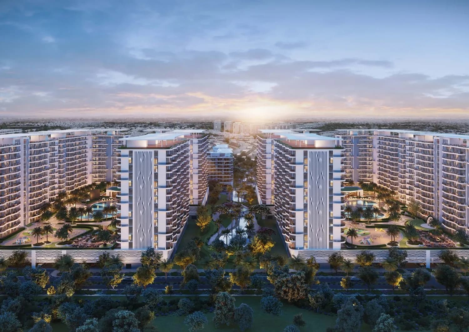 Damac Lagoons Views Phase 3 architecture