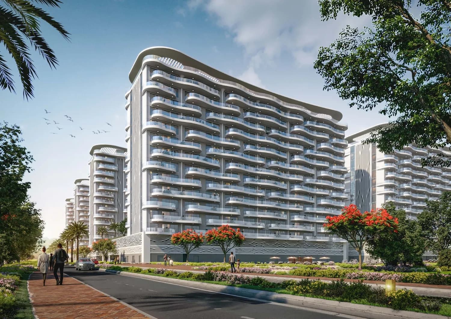 Damac Lagoons Views Phase 3 architecture