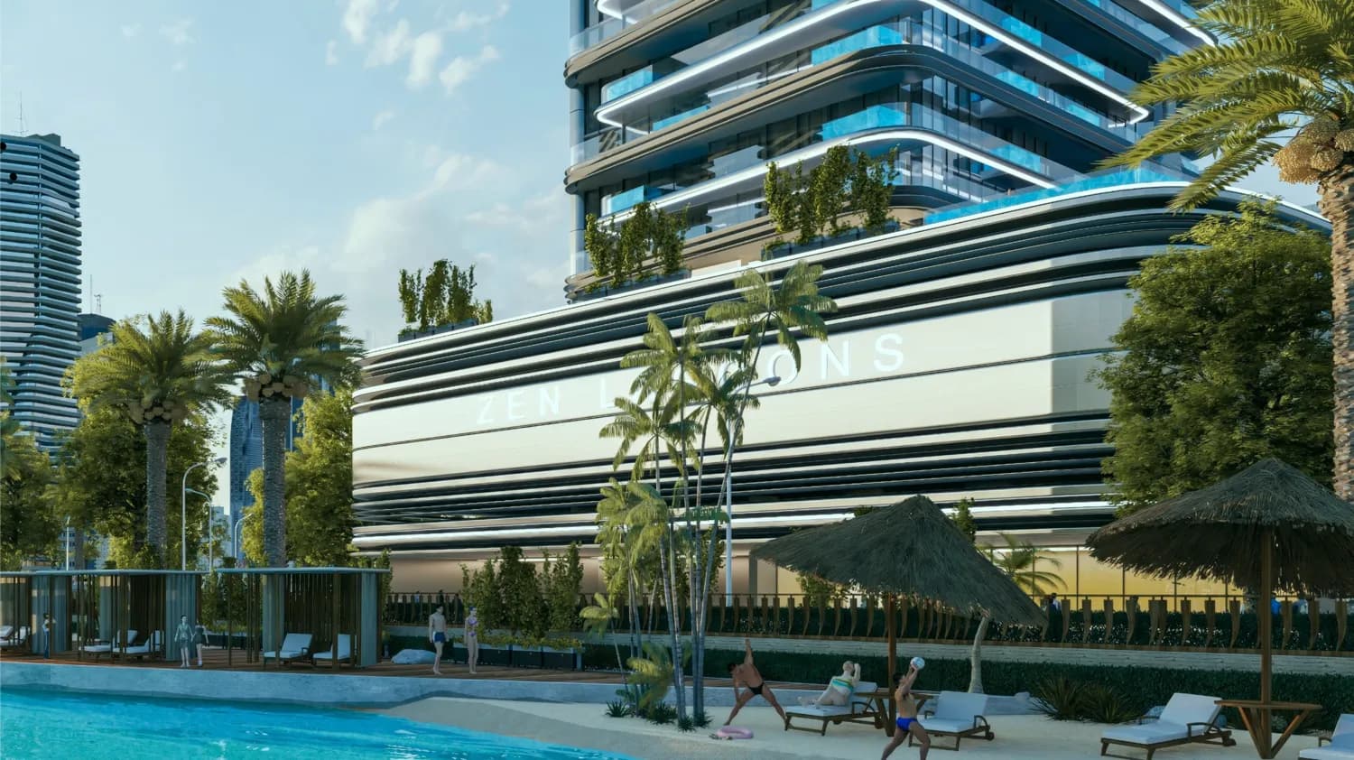Zen Lagoons by Sanzen architecture