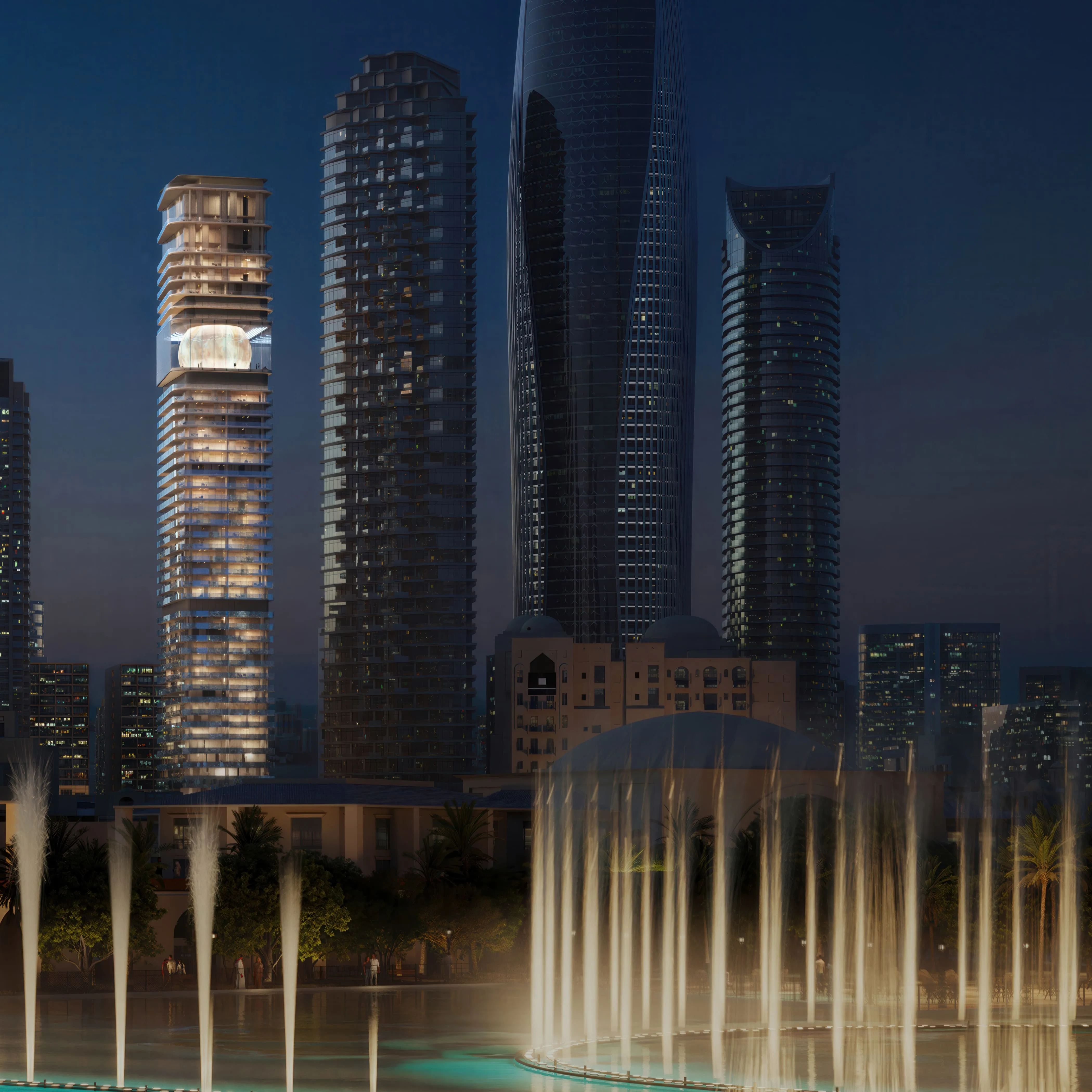 Inaura Hotels & Residences Downtown architecture