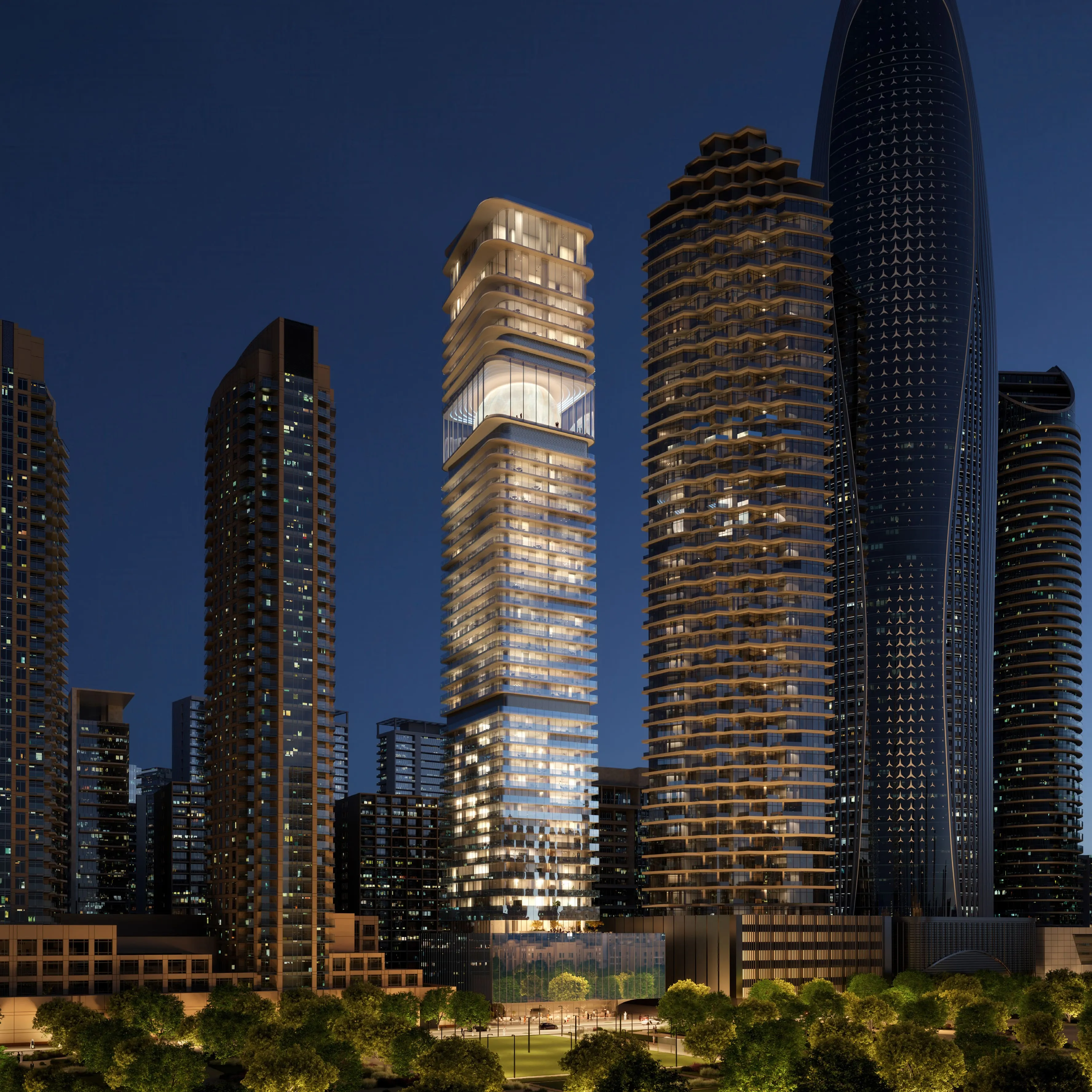 Inaura Hotels & Residences Downtown architecture