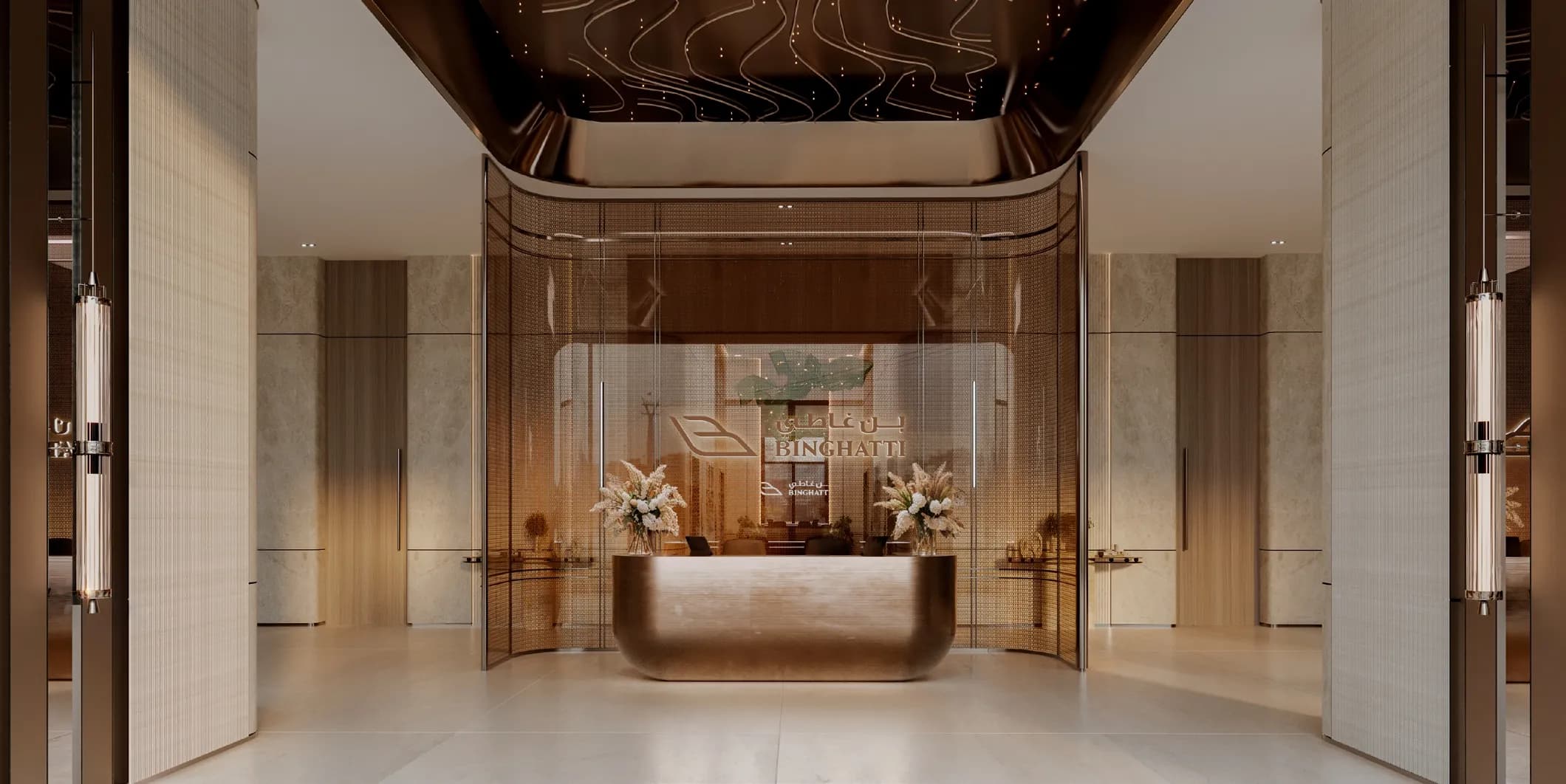 Binghatti Luxuria lobby