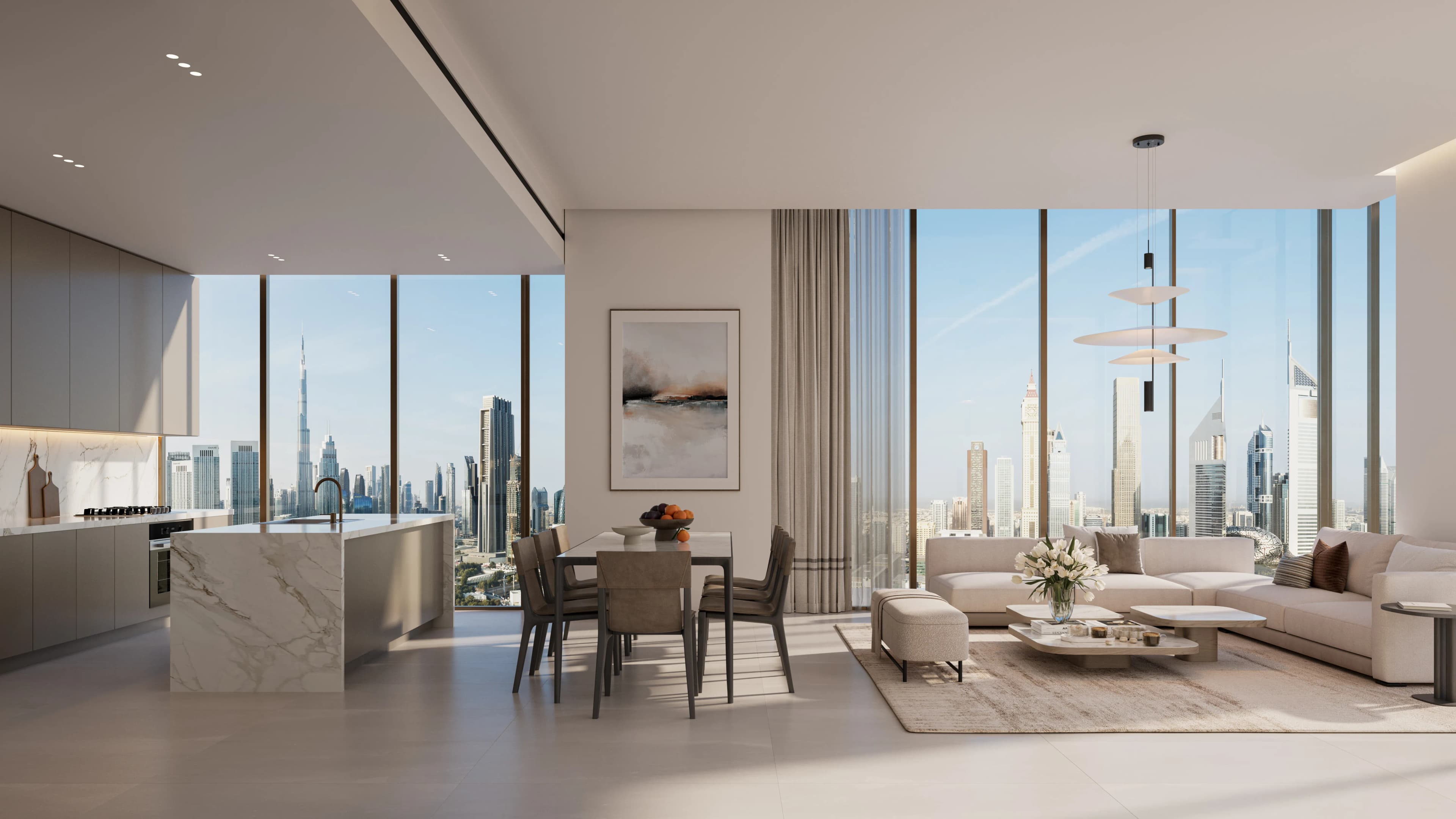 The Residences DIFC Zabeel District interior