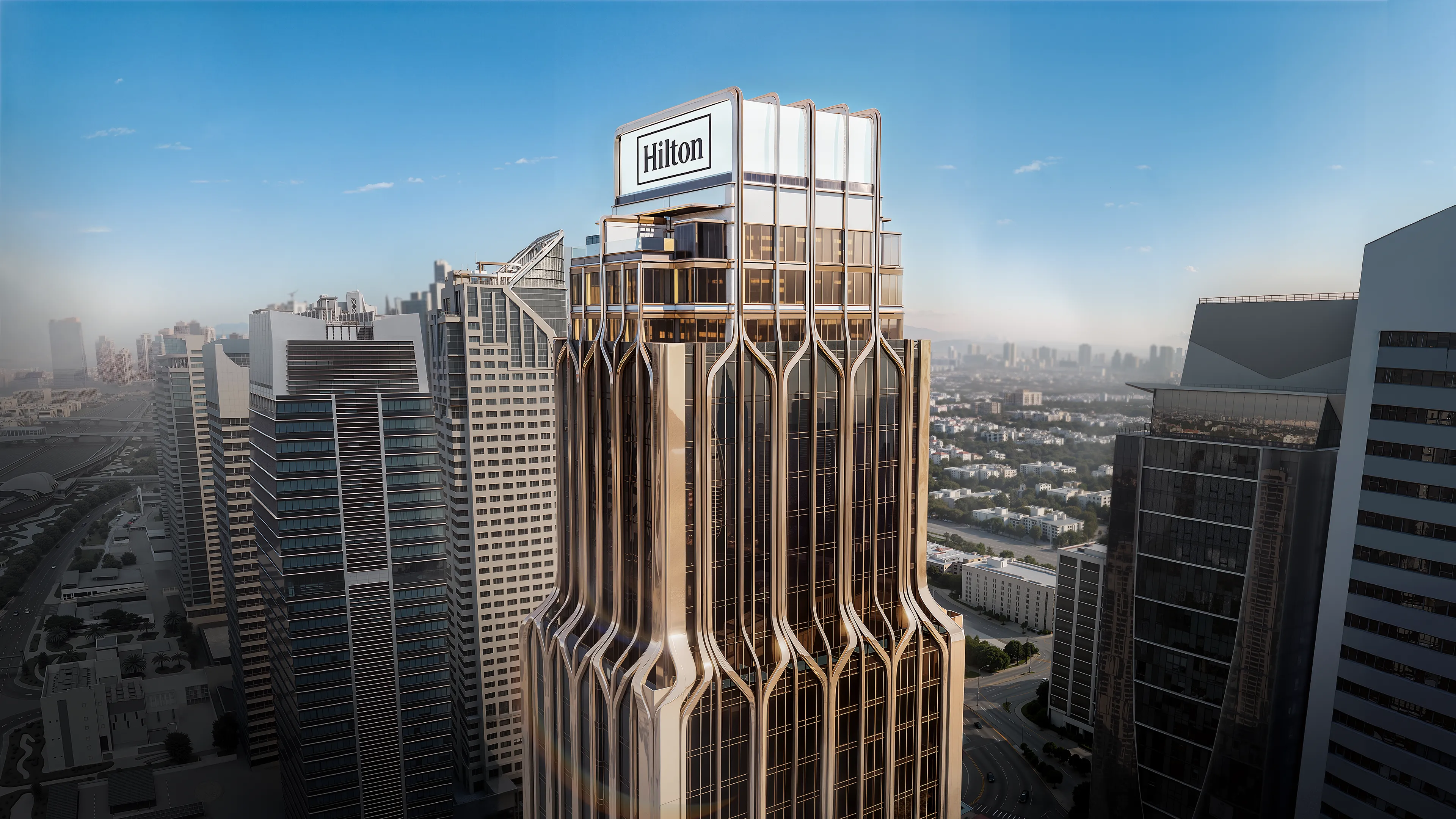 Hilton Residences Dubai JLT architecture