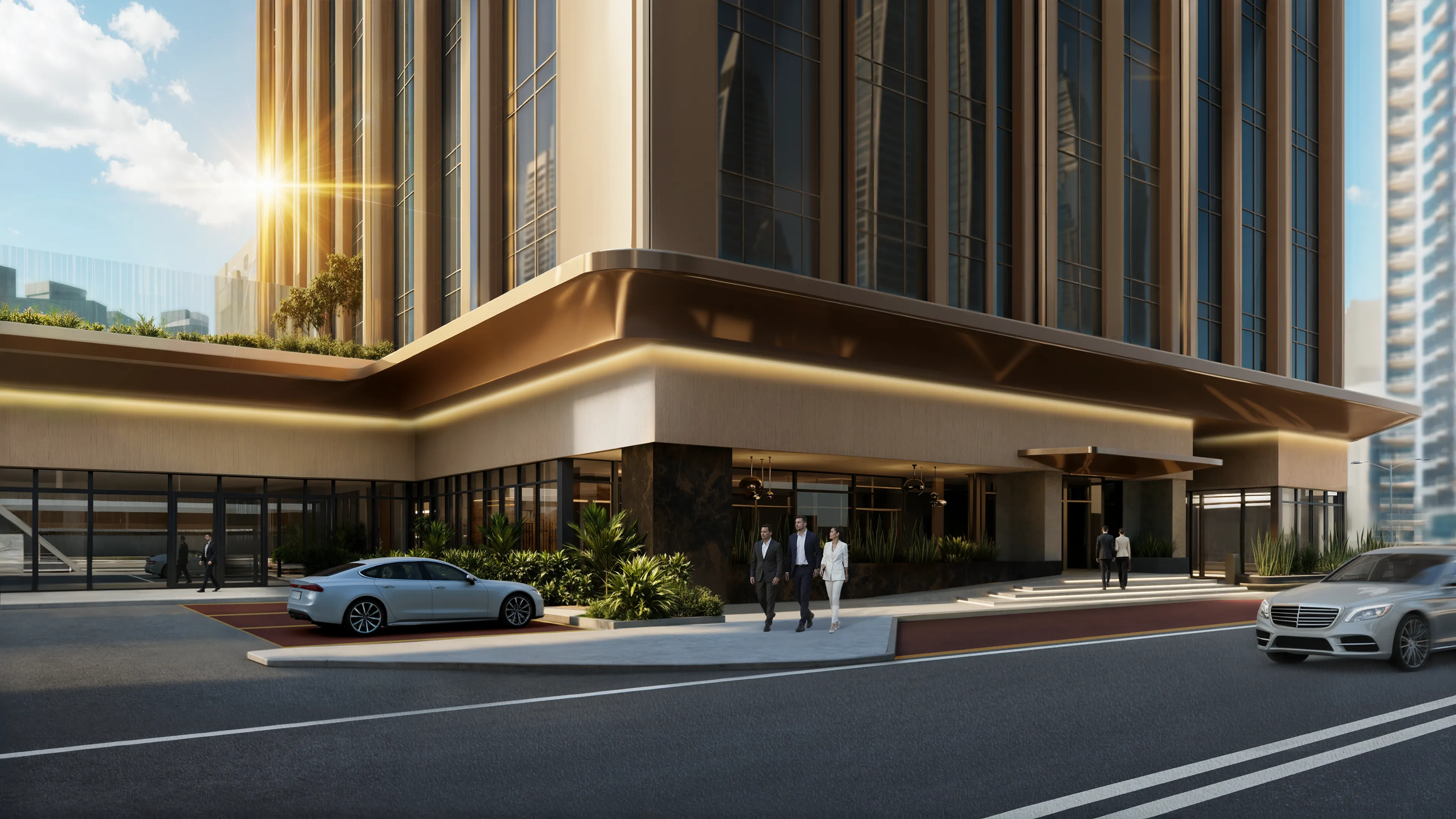 Hilton Residences Dubai JLT architecture