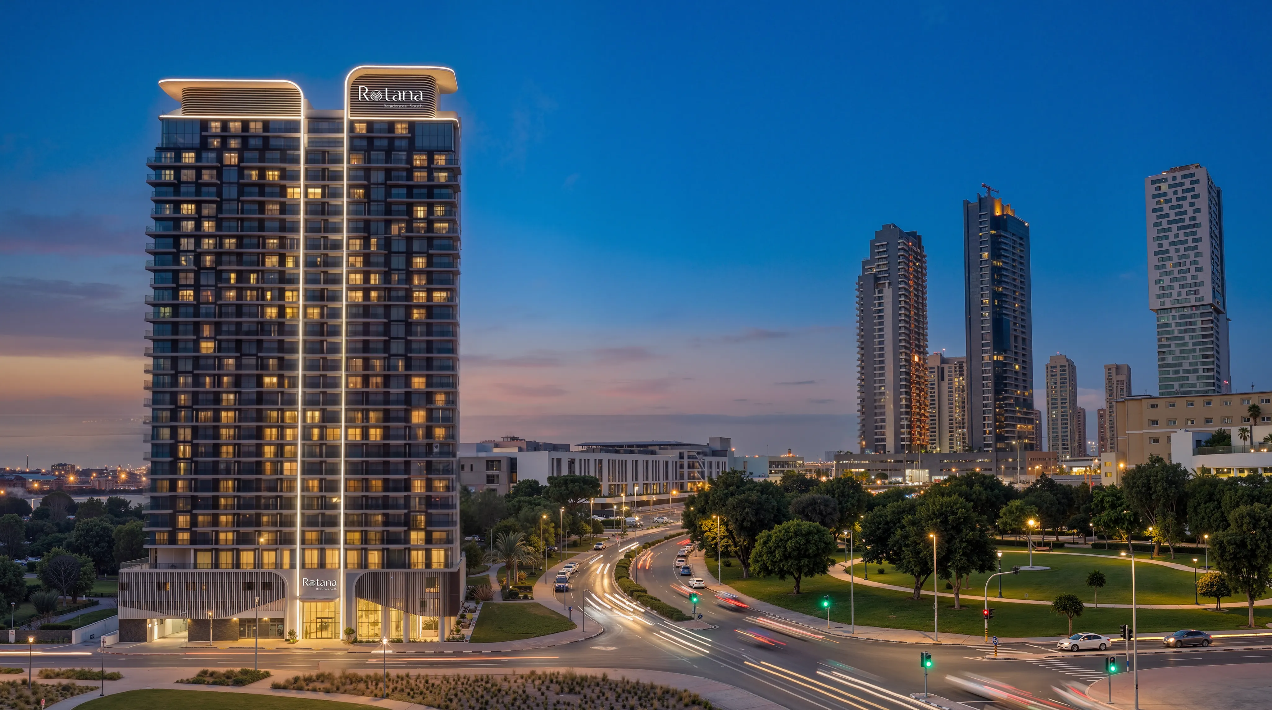 Rotana Residences South Tower architecture