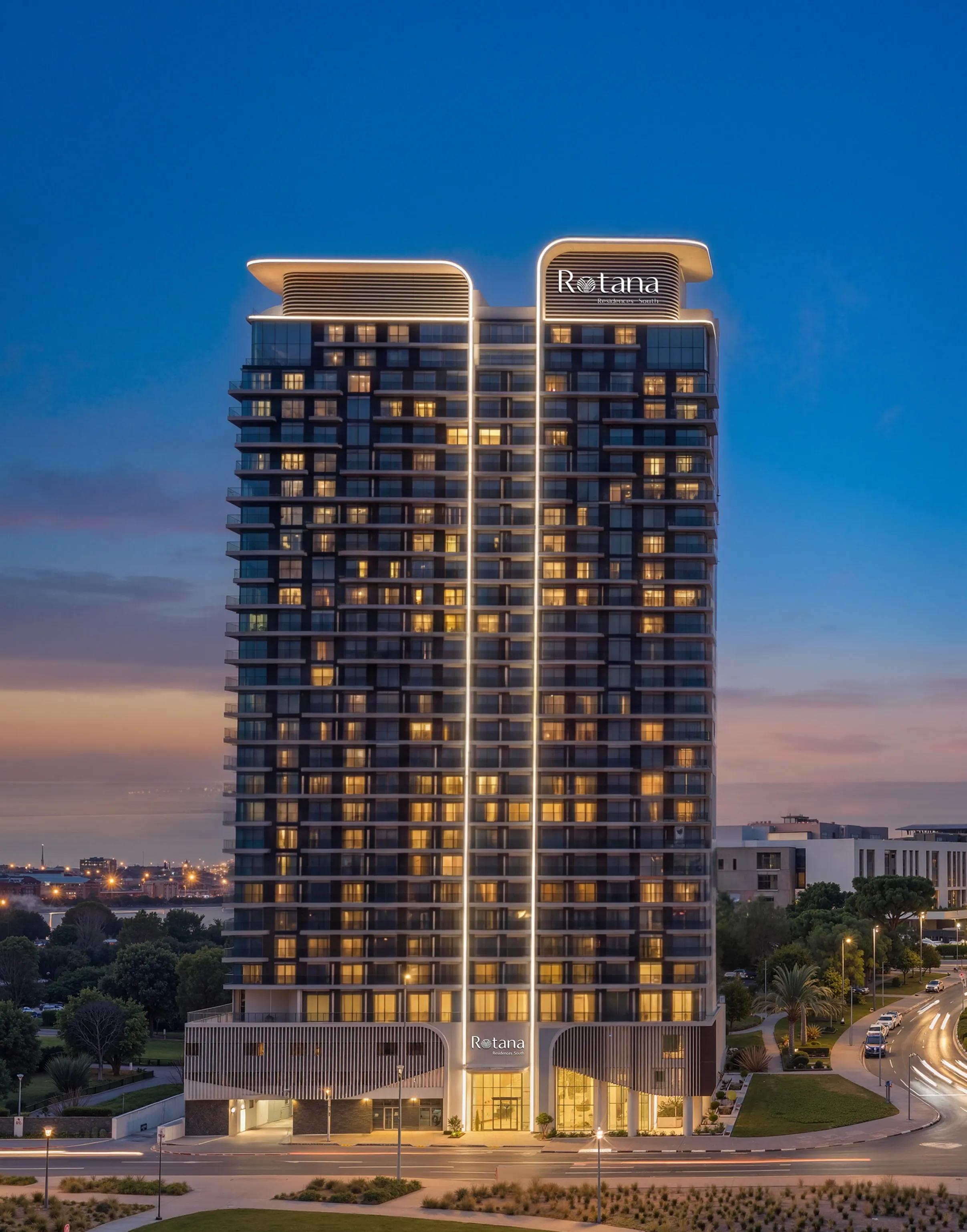 Rotana Residences South Tower architecture