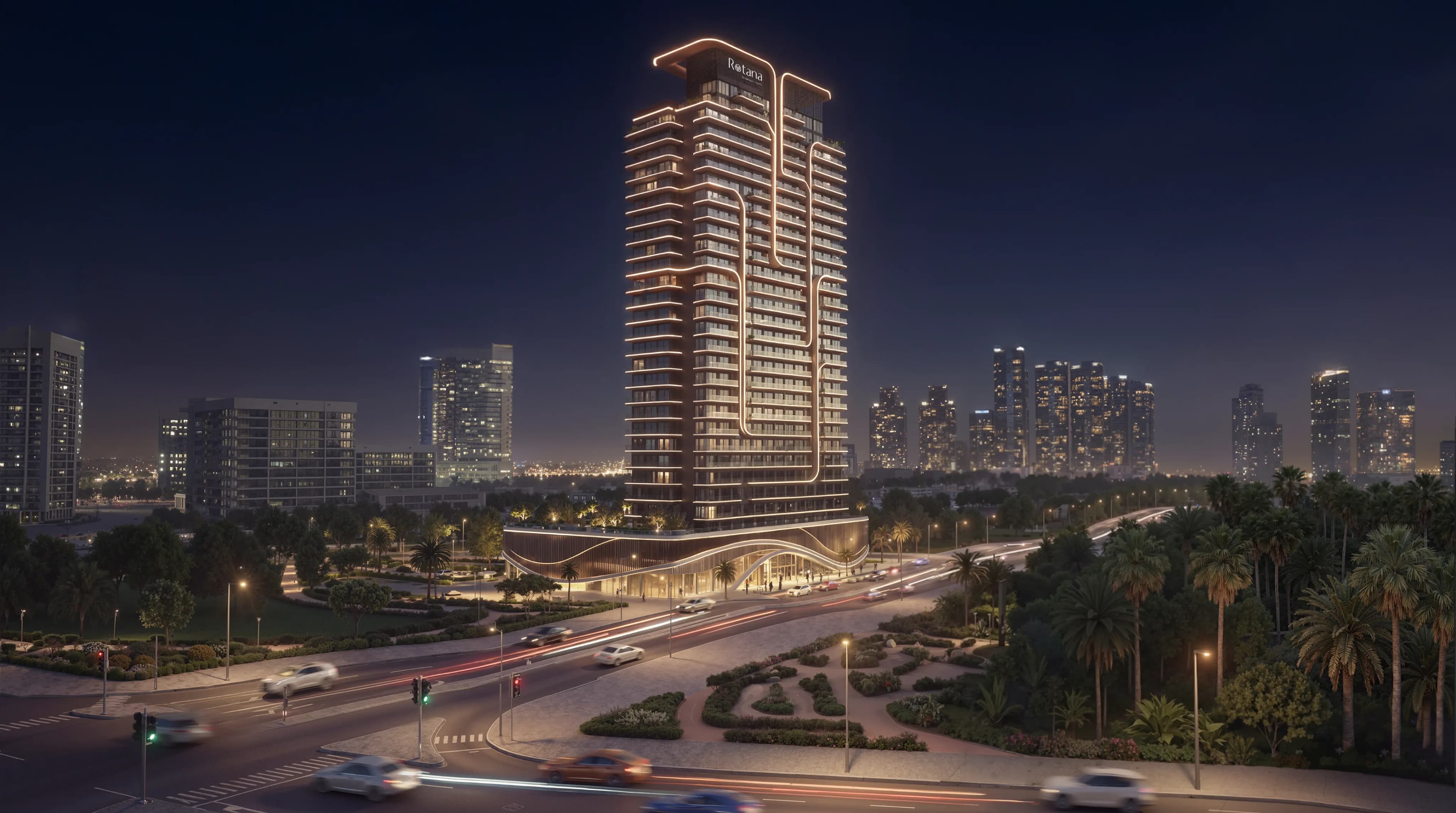 Rotana Residences North Tower architecture