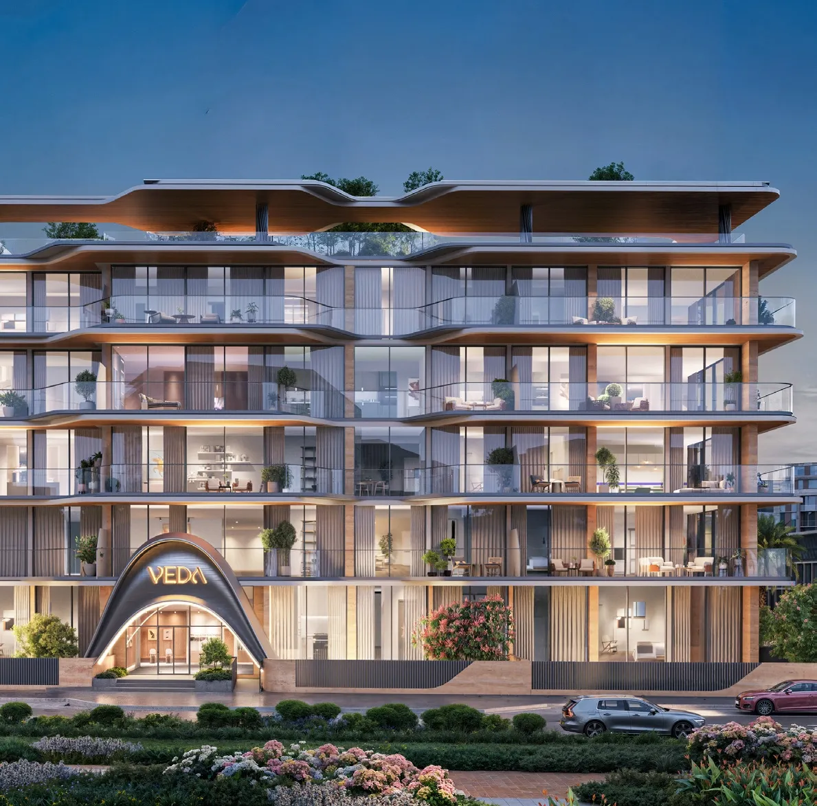 Veda by AUM Development architecture