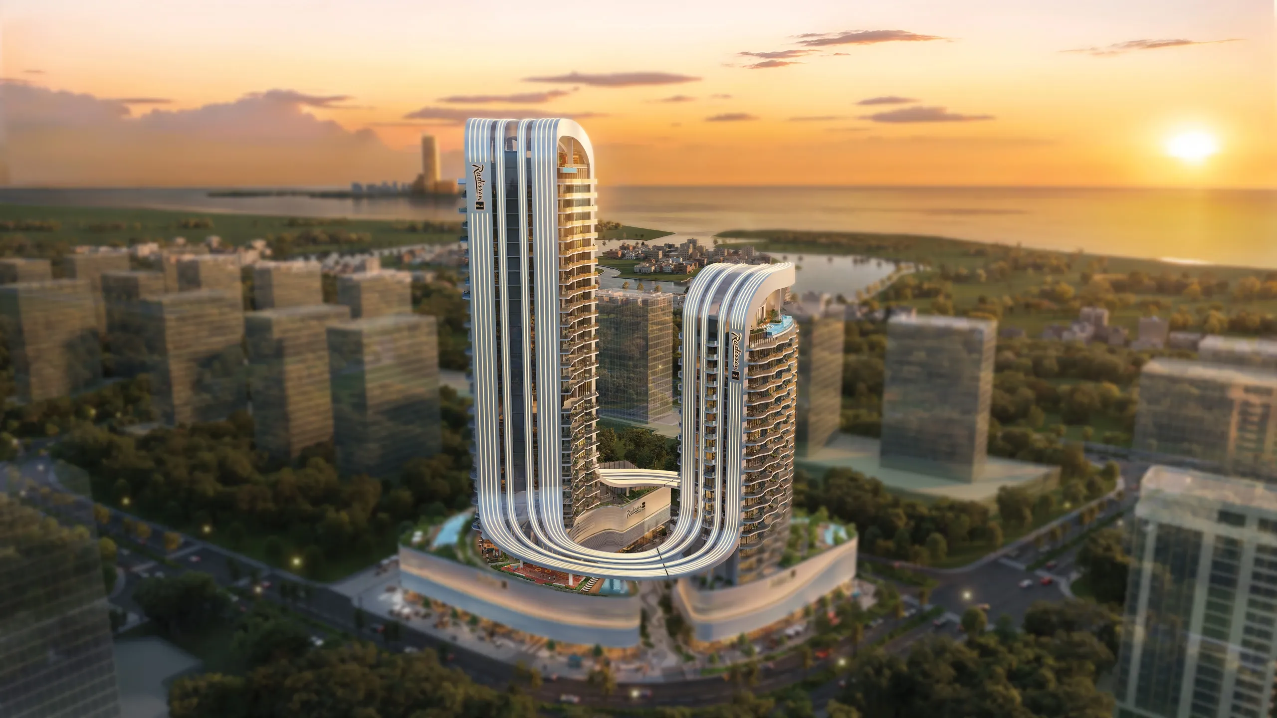 Radisson Blu Hotel & Residences architecture