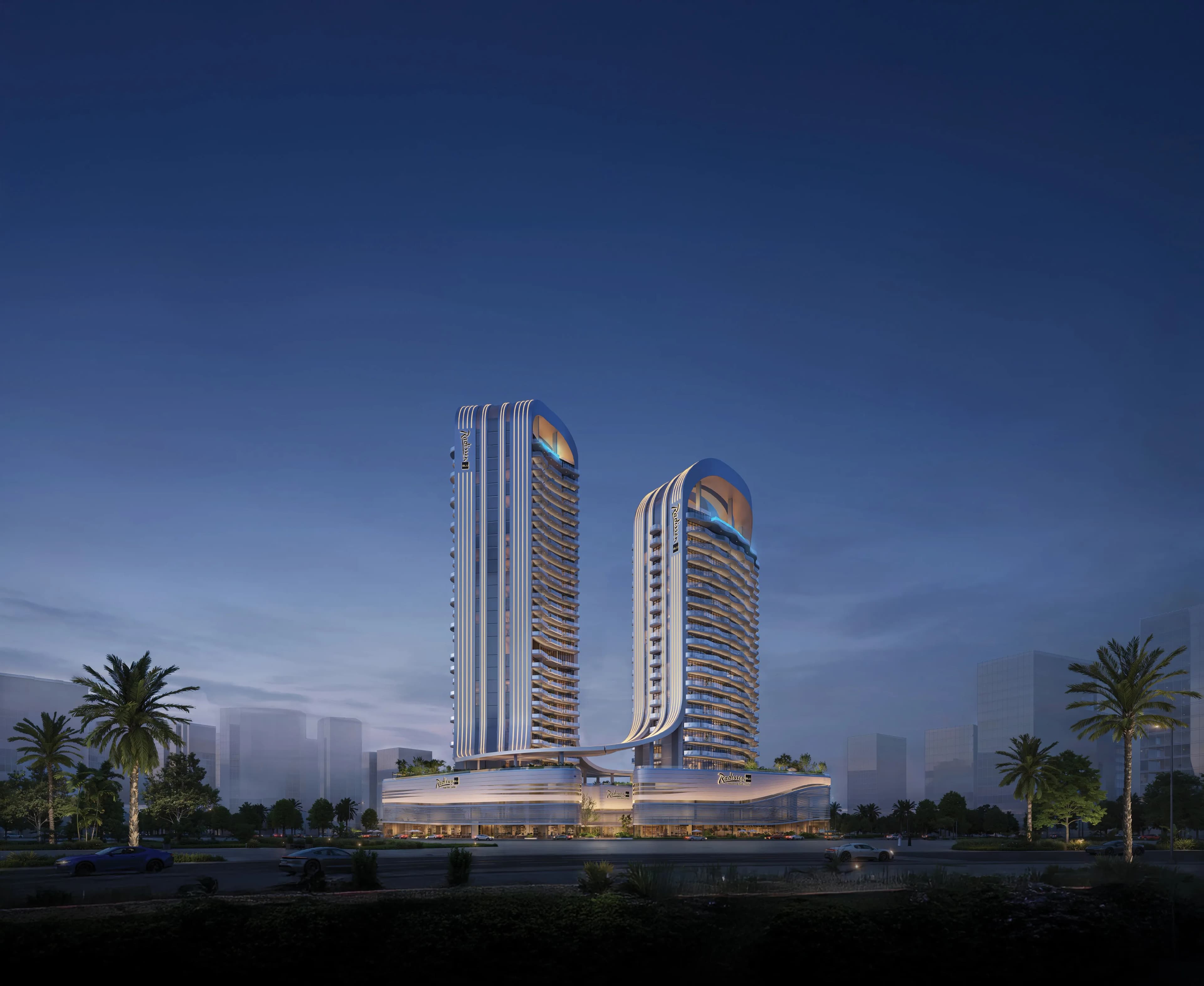 Radisson Blu Hotel & Residences architecture