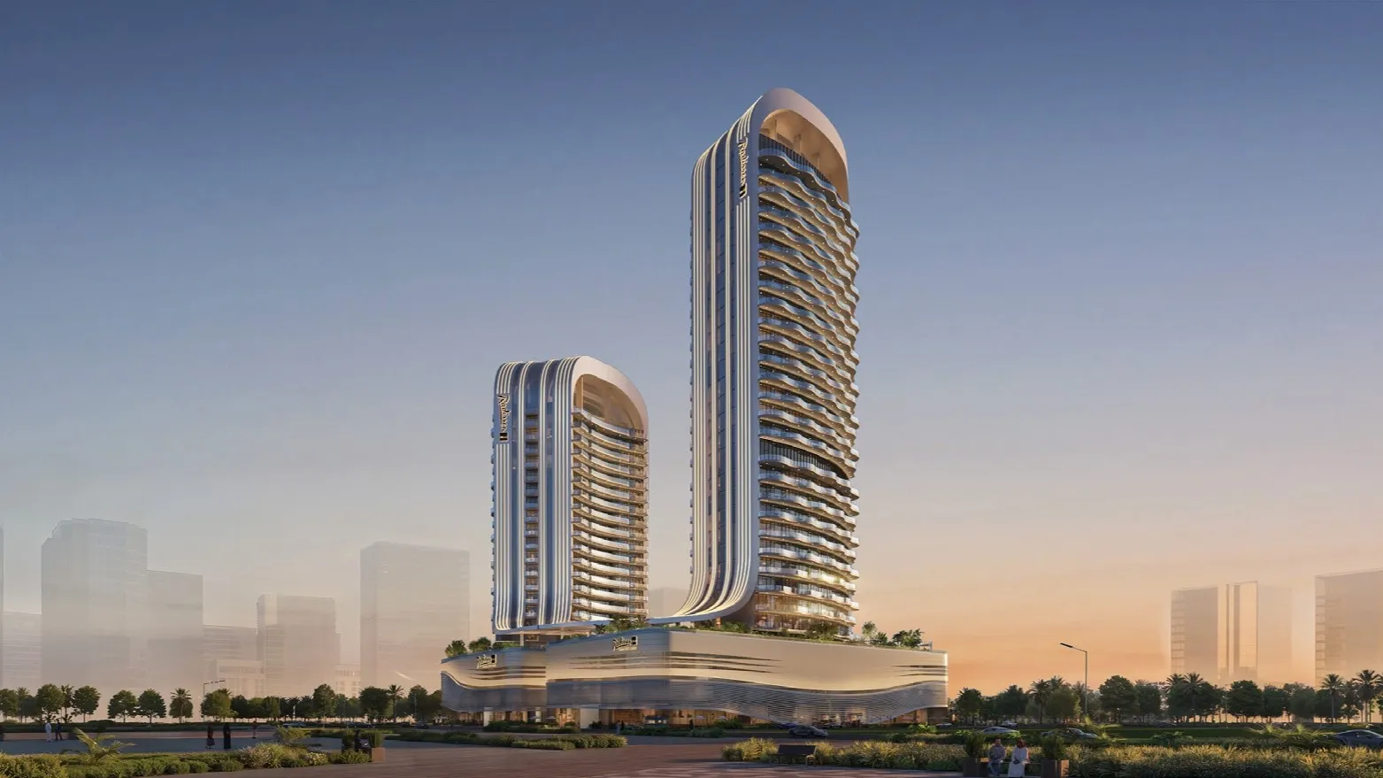 Radisson Blu Hotel & Residences architecture