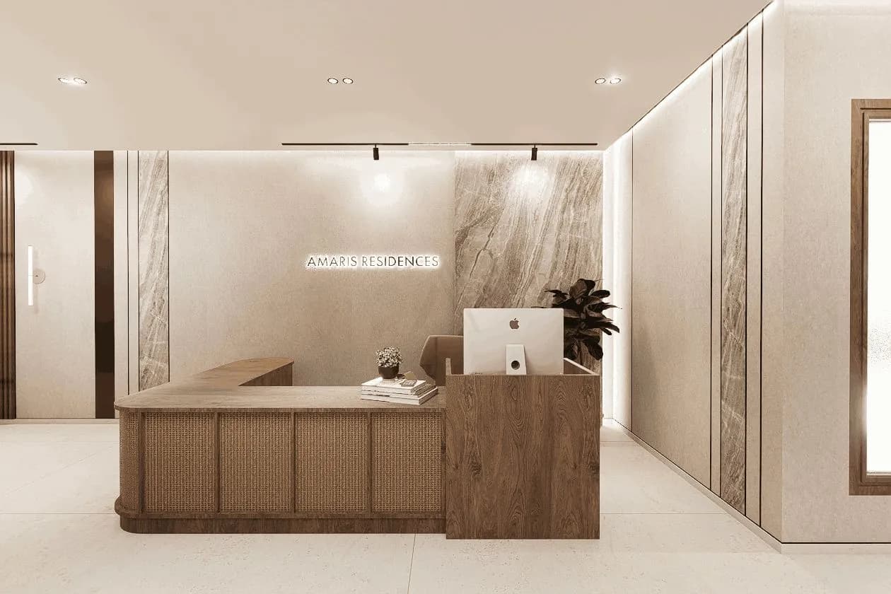 Amaris Tower lobby