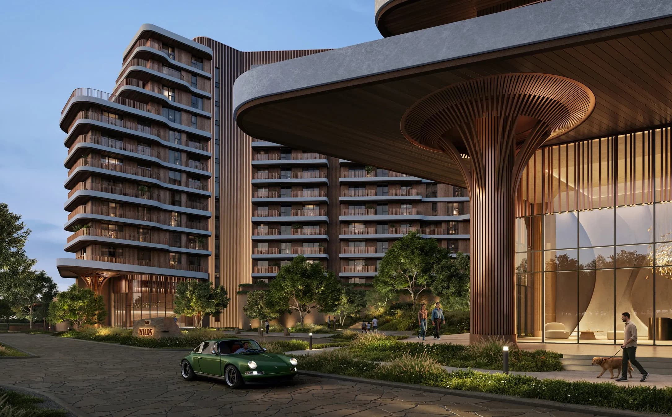 The Wilds Residences architecture