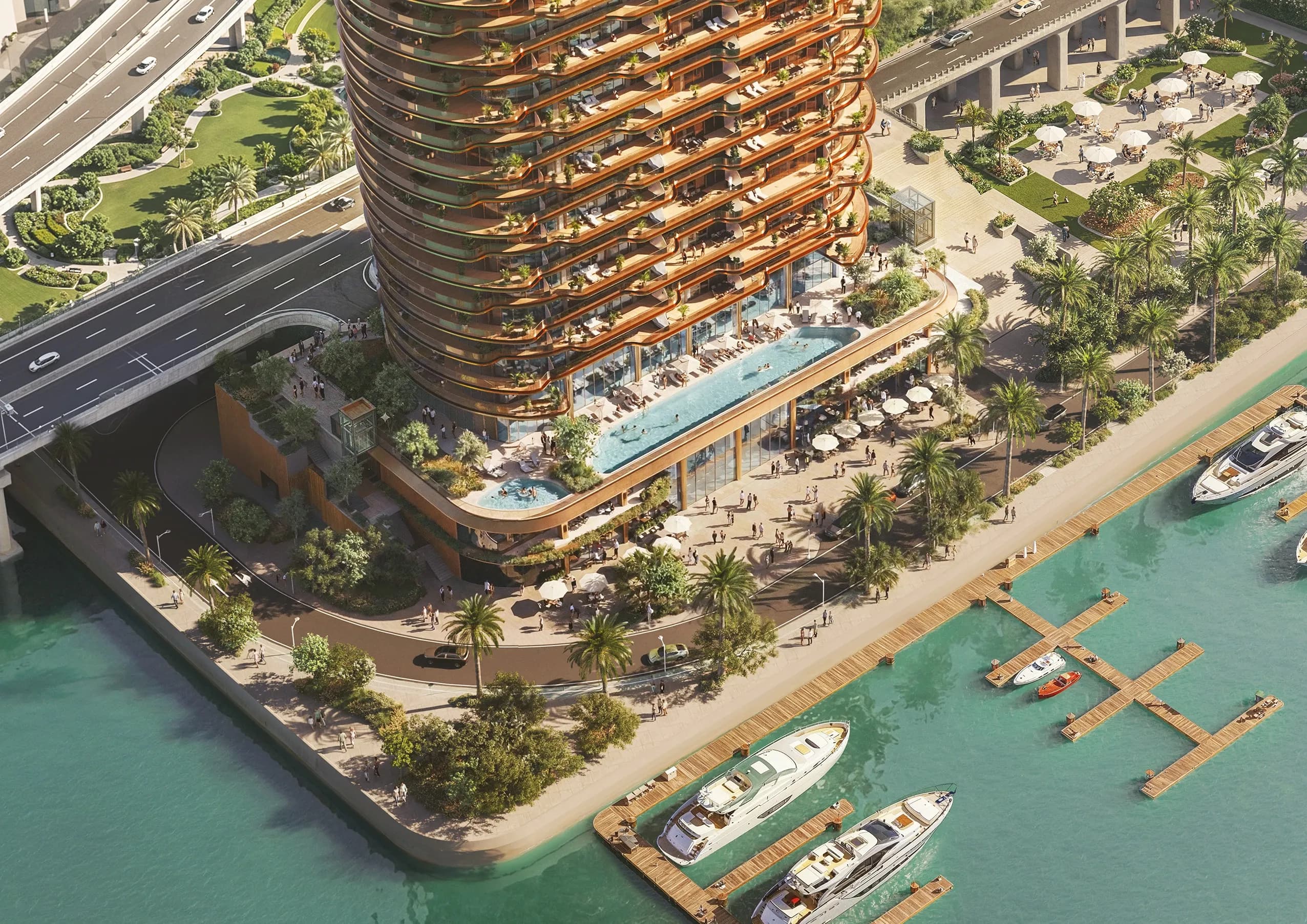 Jumeirah Residences at Al Maryah Island architecture