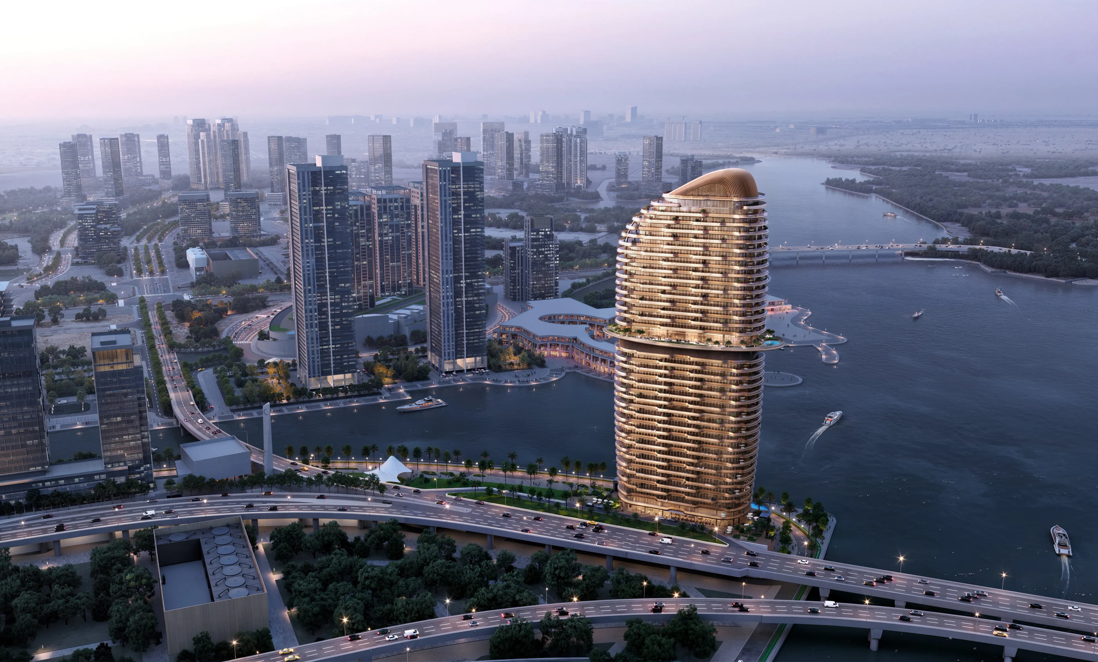 Jumeirah Residences at Al Maryah Island architecture