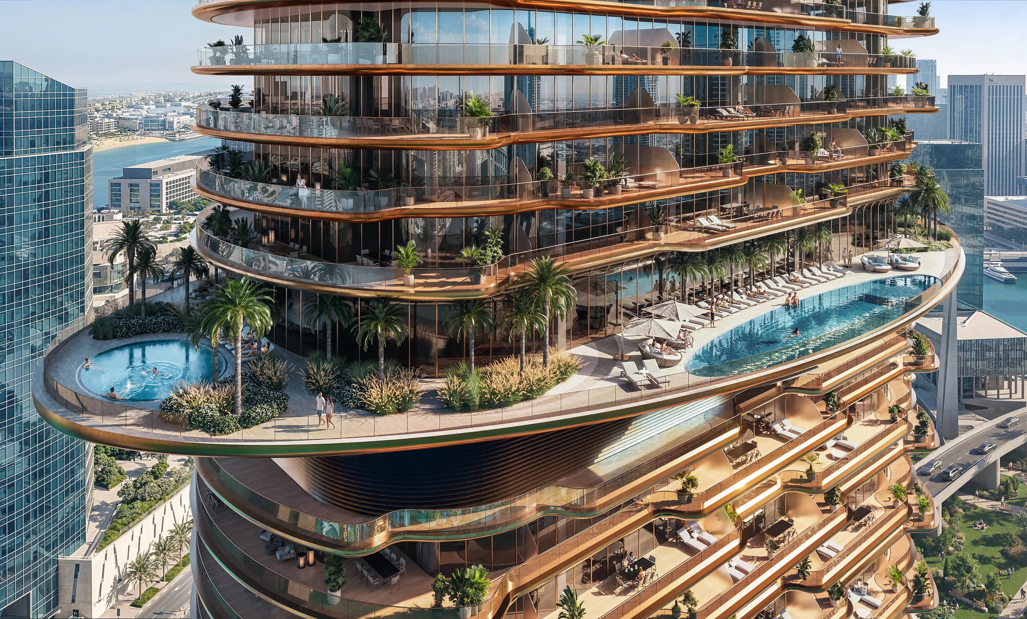 Jumeirah Residences at Al Maryah Island architecture