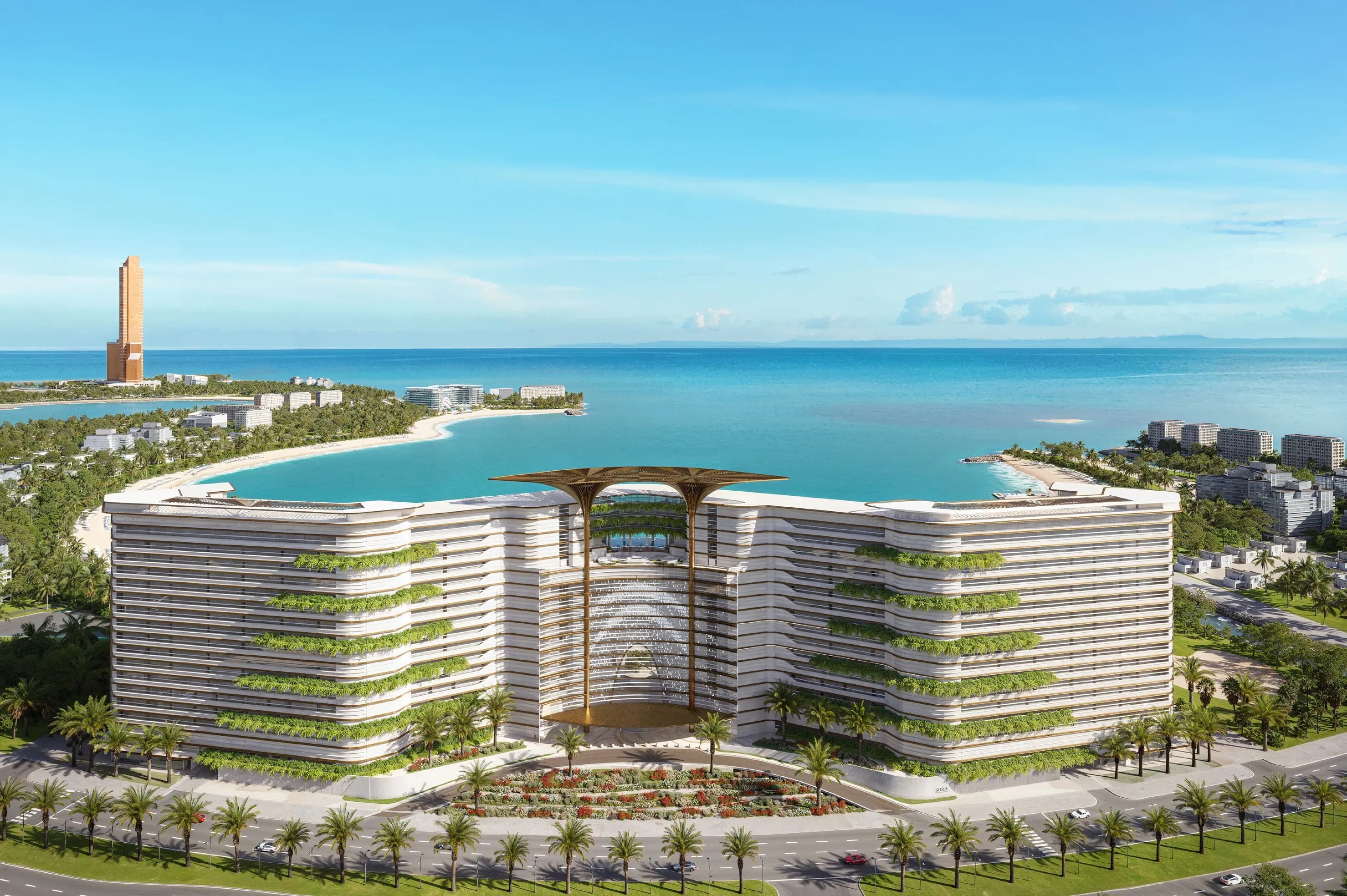 Karl Lagerfeld Beach Residences architecture