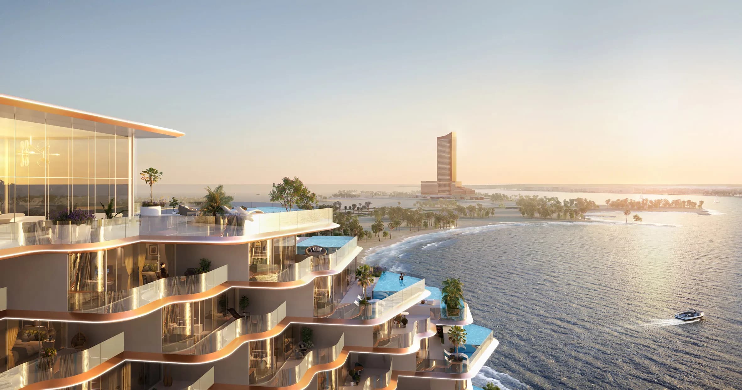 Karl Lagerfeld Beach Residences architecture