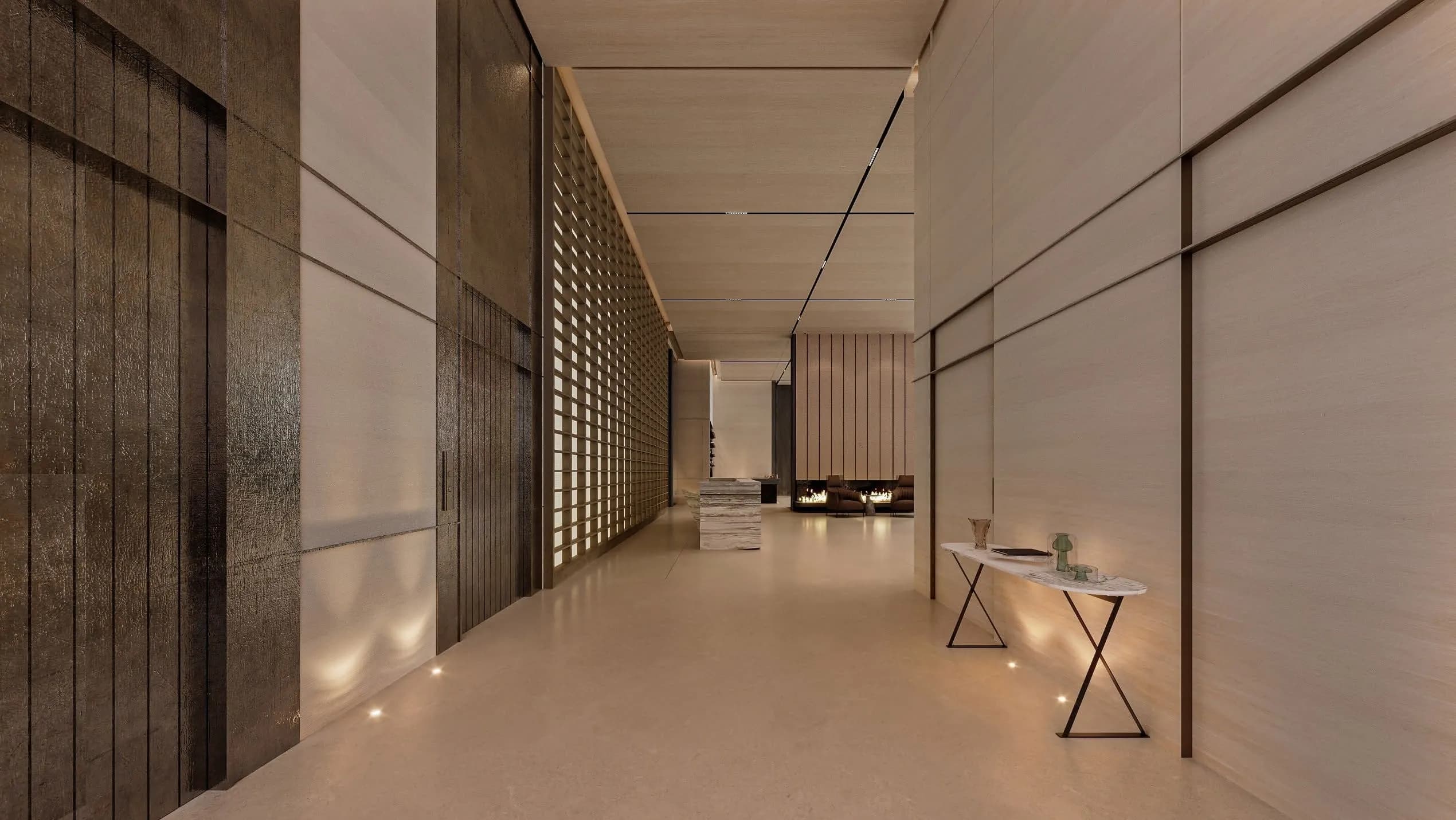 Omoria Private Residences lobby