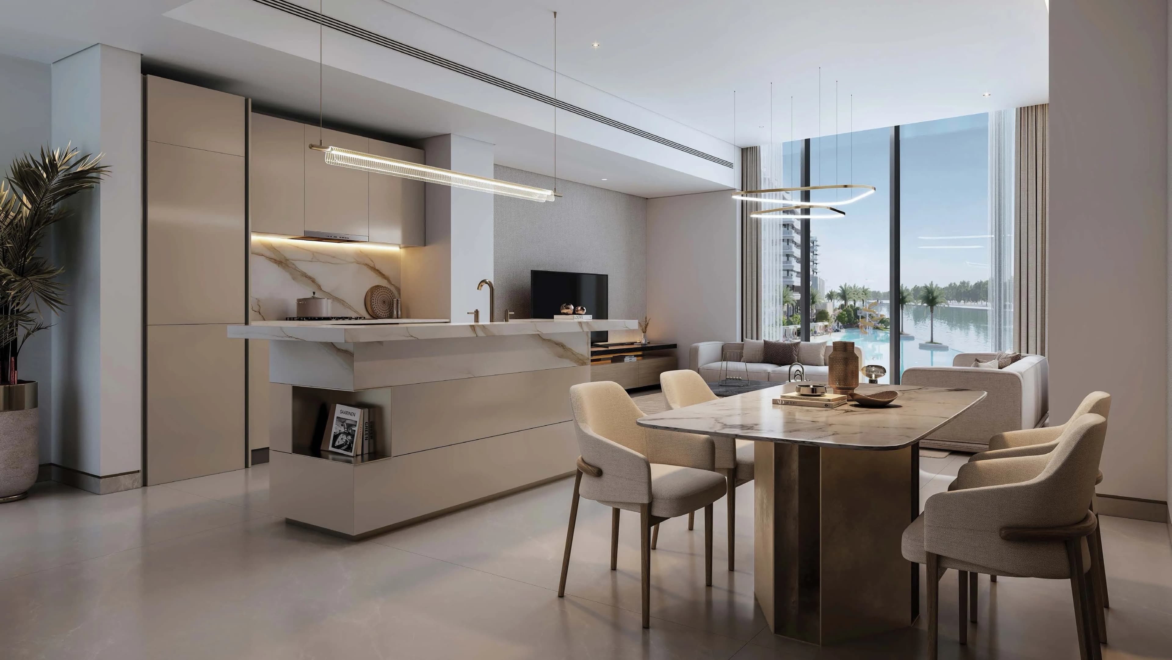 River Cove Residences at Sobha City interior