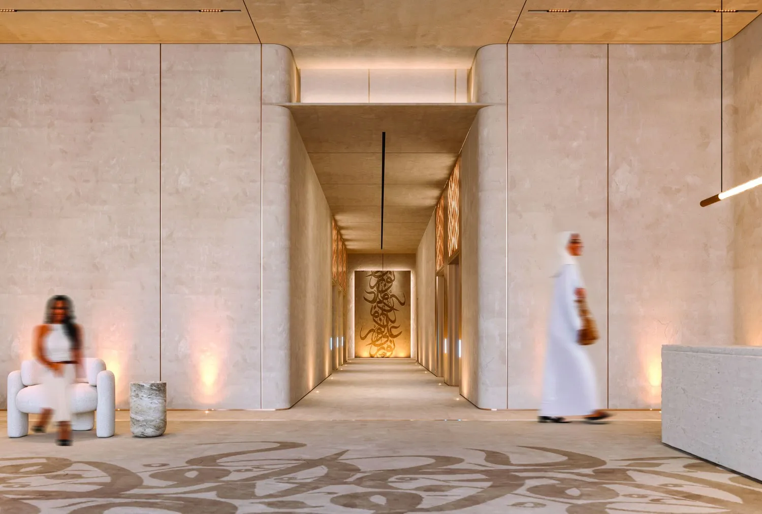 Al Ghaf Tower lobby