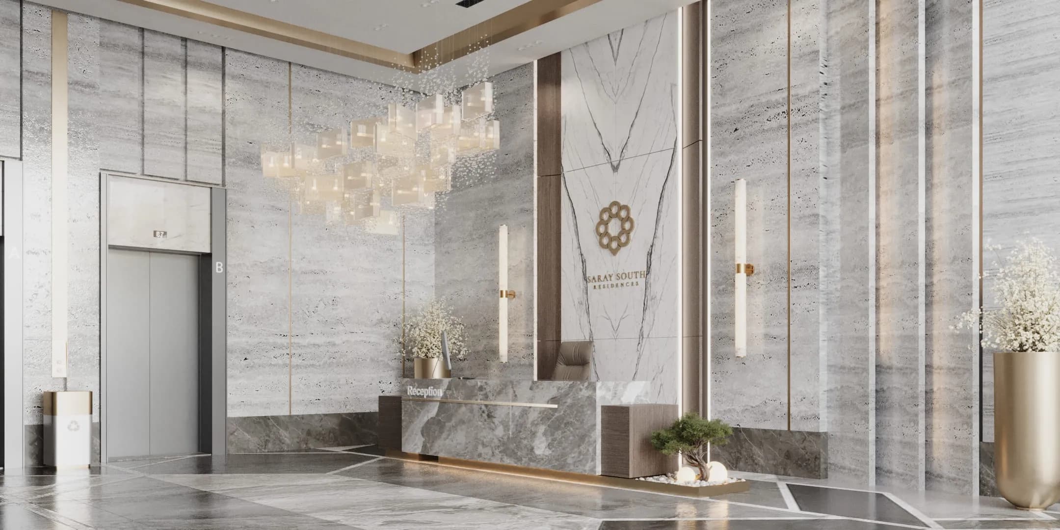 Saray South Residences lobby