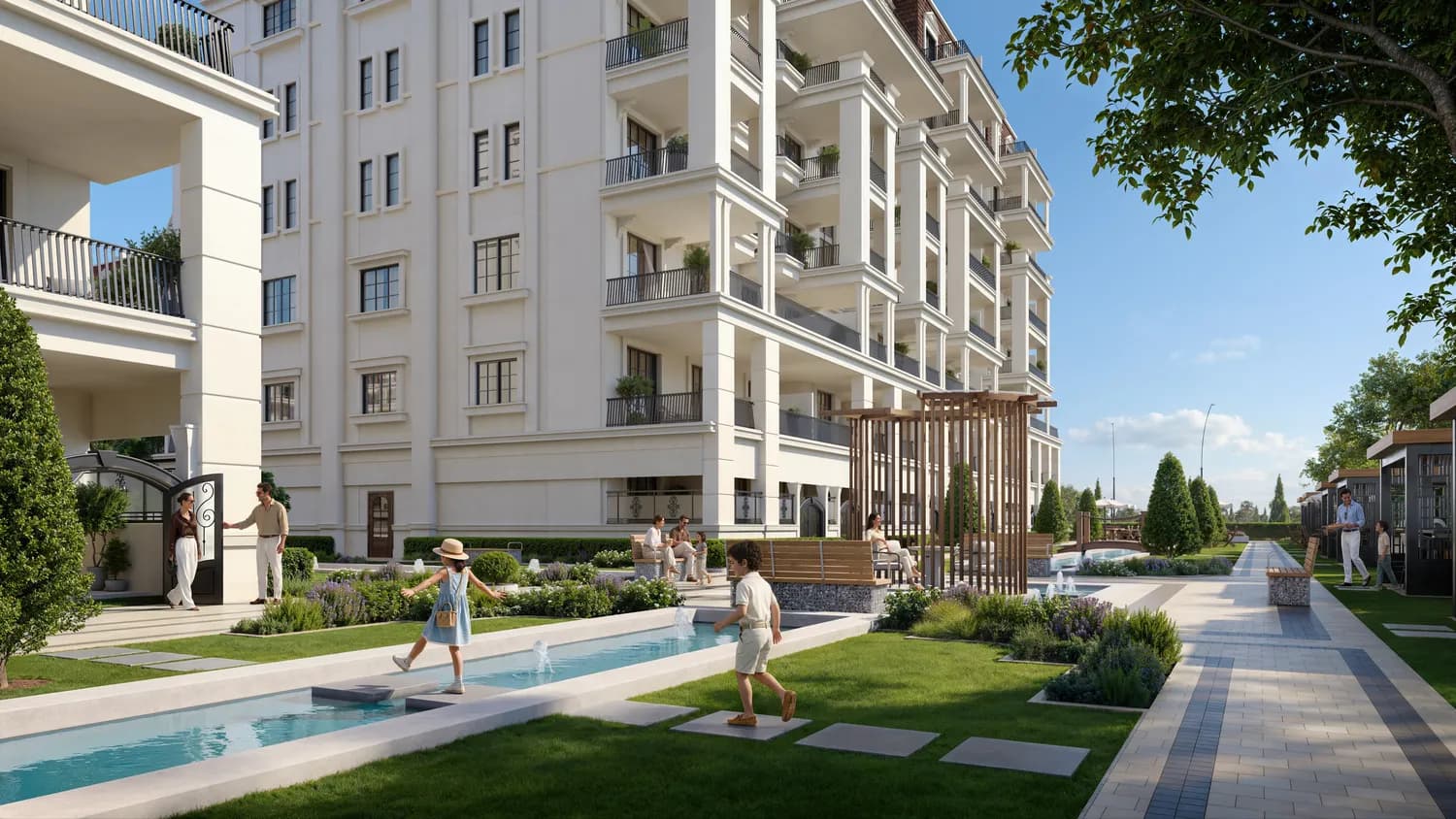 Bab Al Qasr Garden Residences 65 architecture