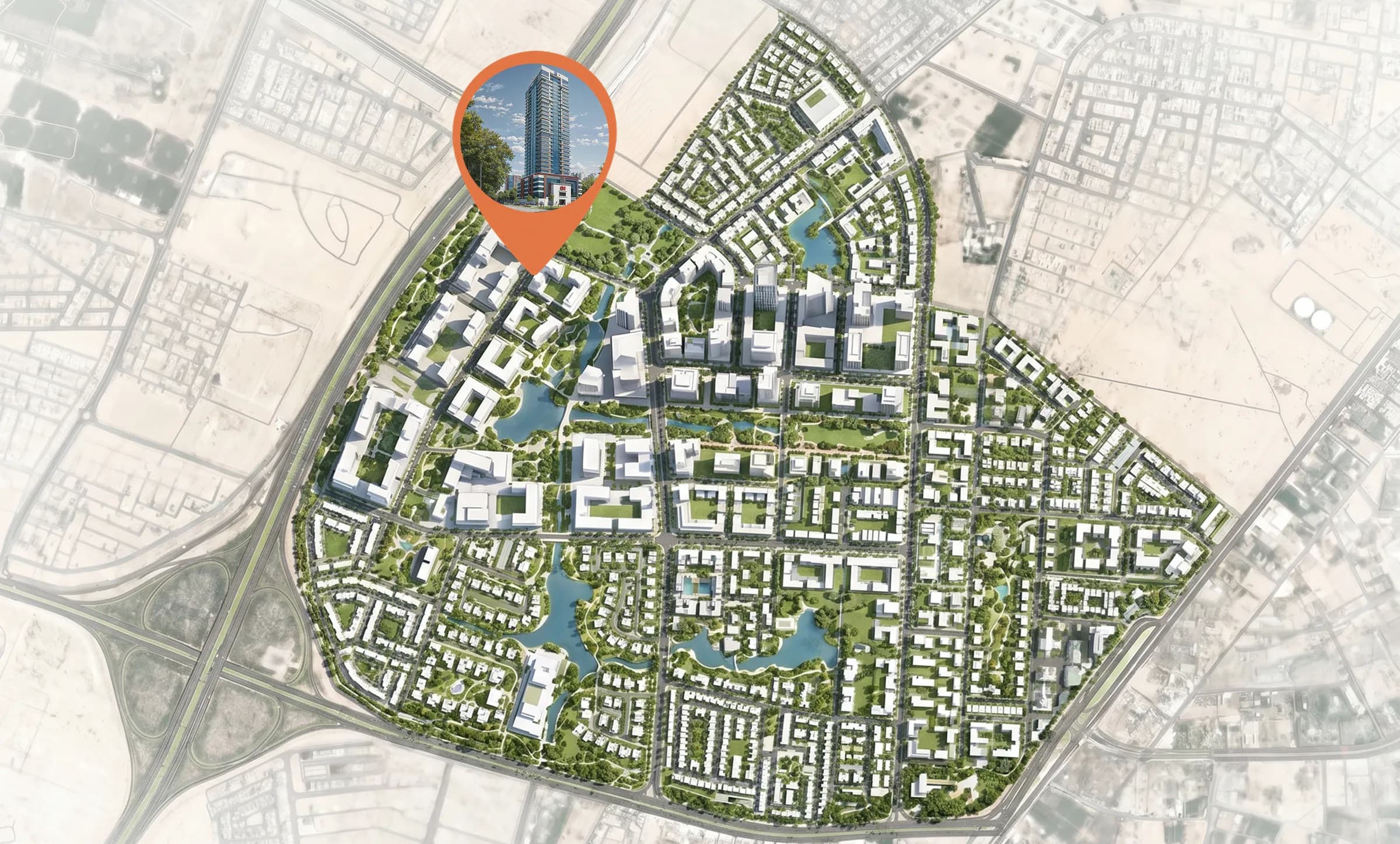 Al-Aamra 1 Tower master plan