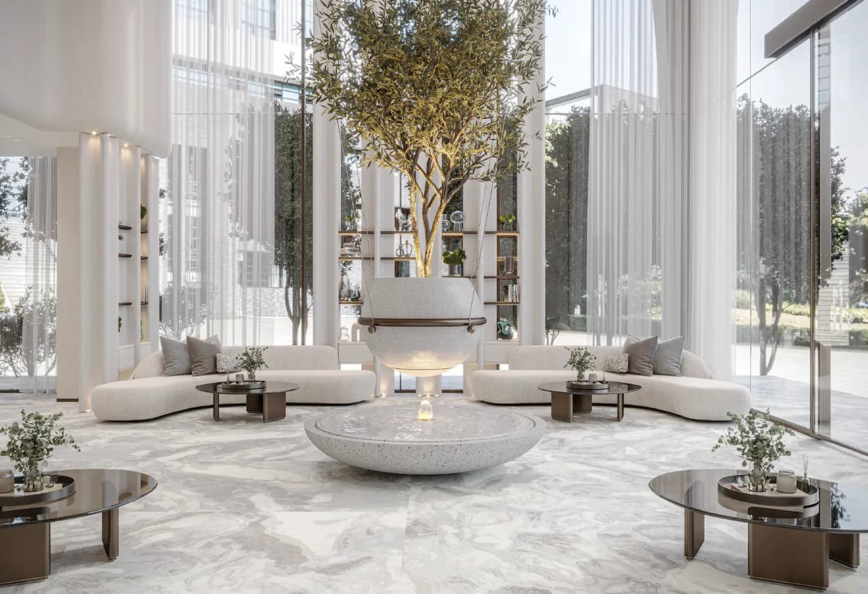 113 Residences by Iman lobby