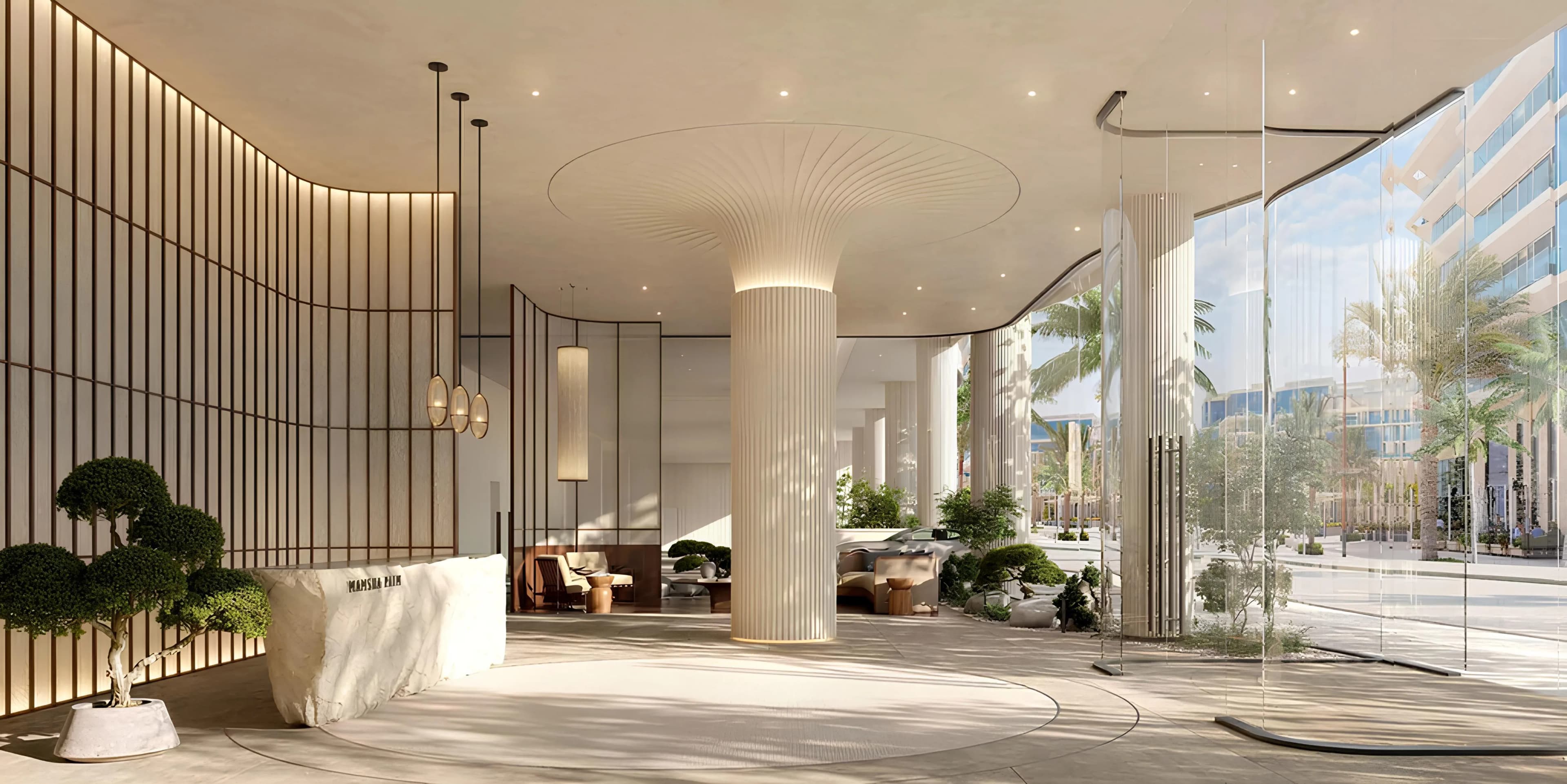 Mamsha Palm lobby