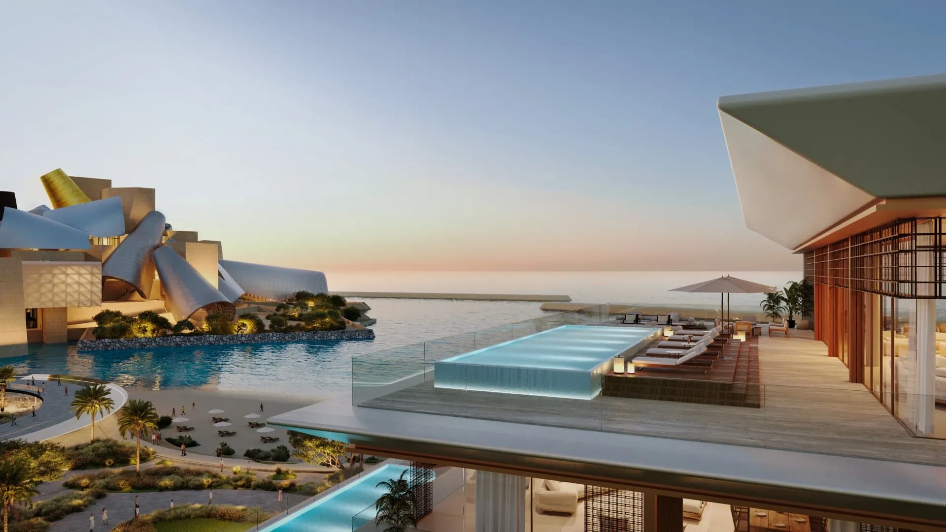 Nobu Residences Abu Dhabi architecture