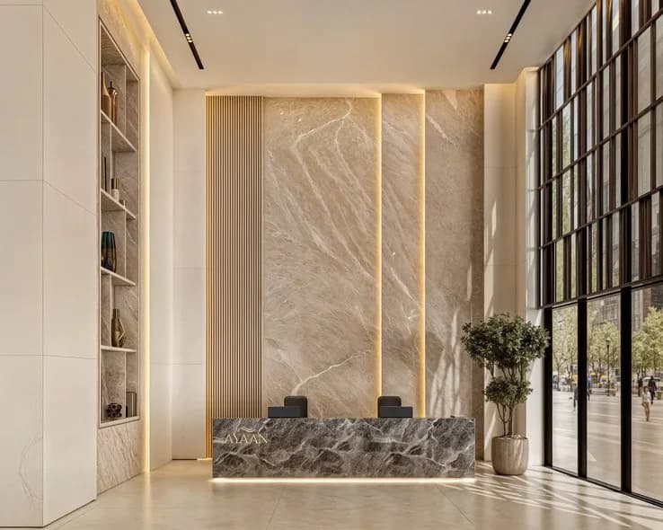 Ayaan Heights 1 lobby