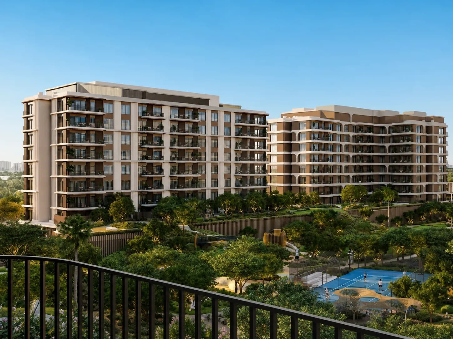 The Canopies at Yas Point architecture
