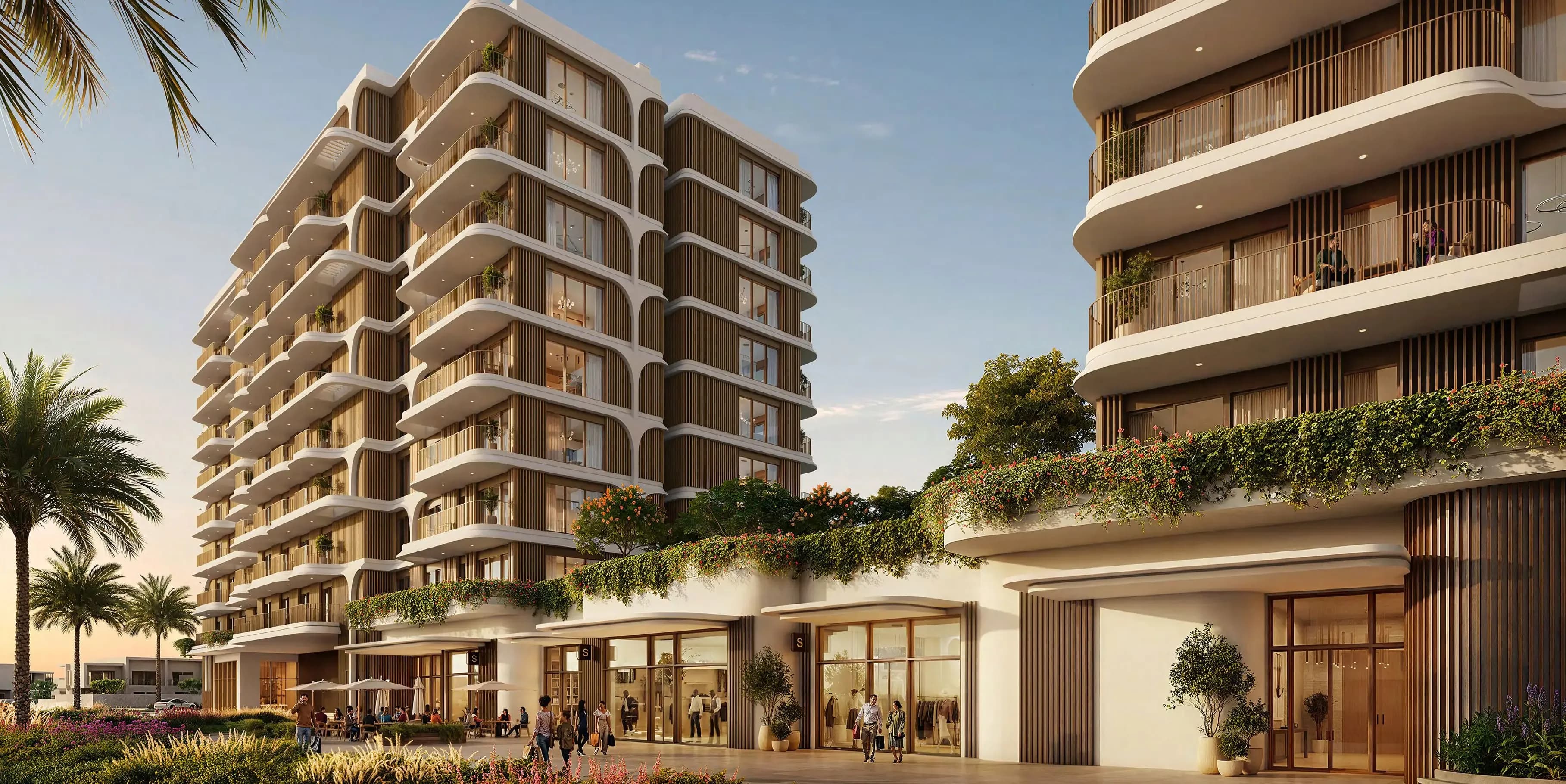 The Canopies at Yas Point architecture