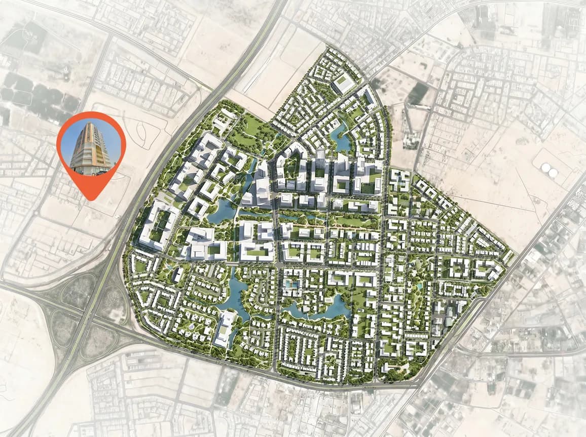 Al Ghoroub Tower master plan