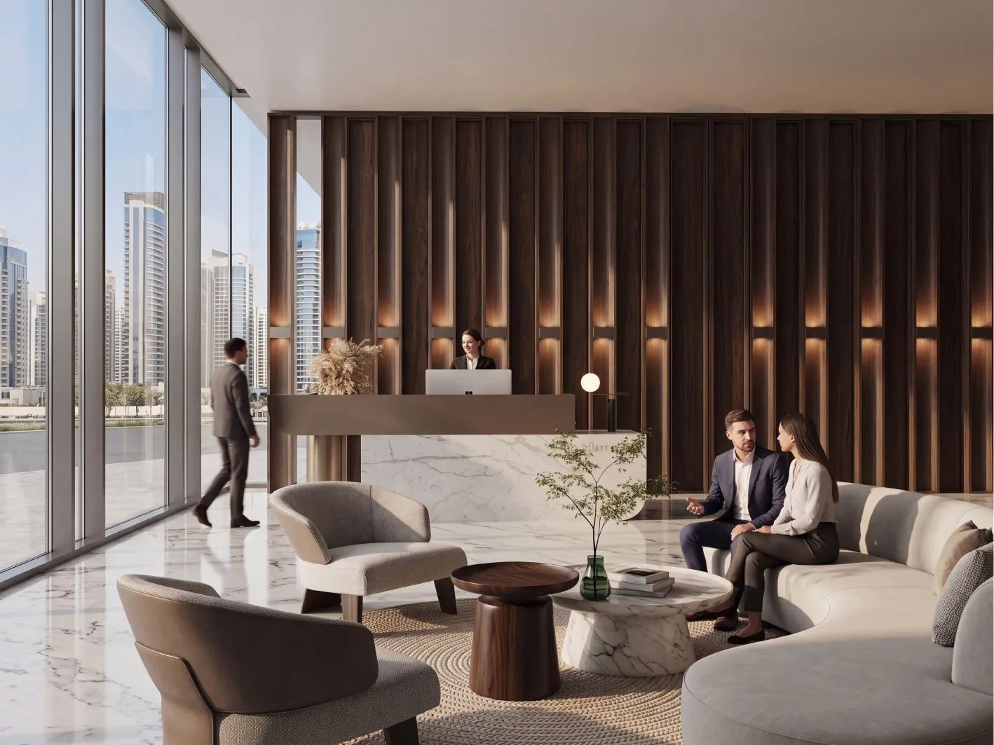 ELAN Tower lobby