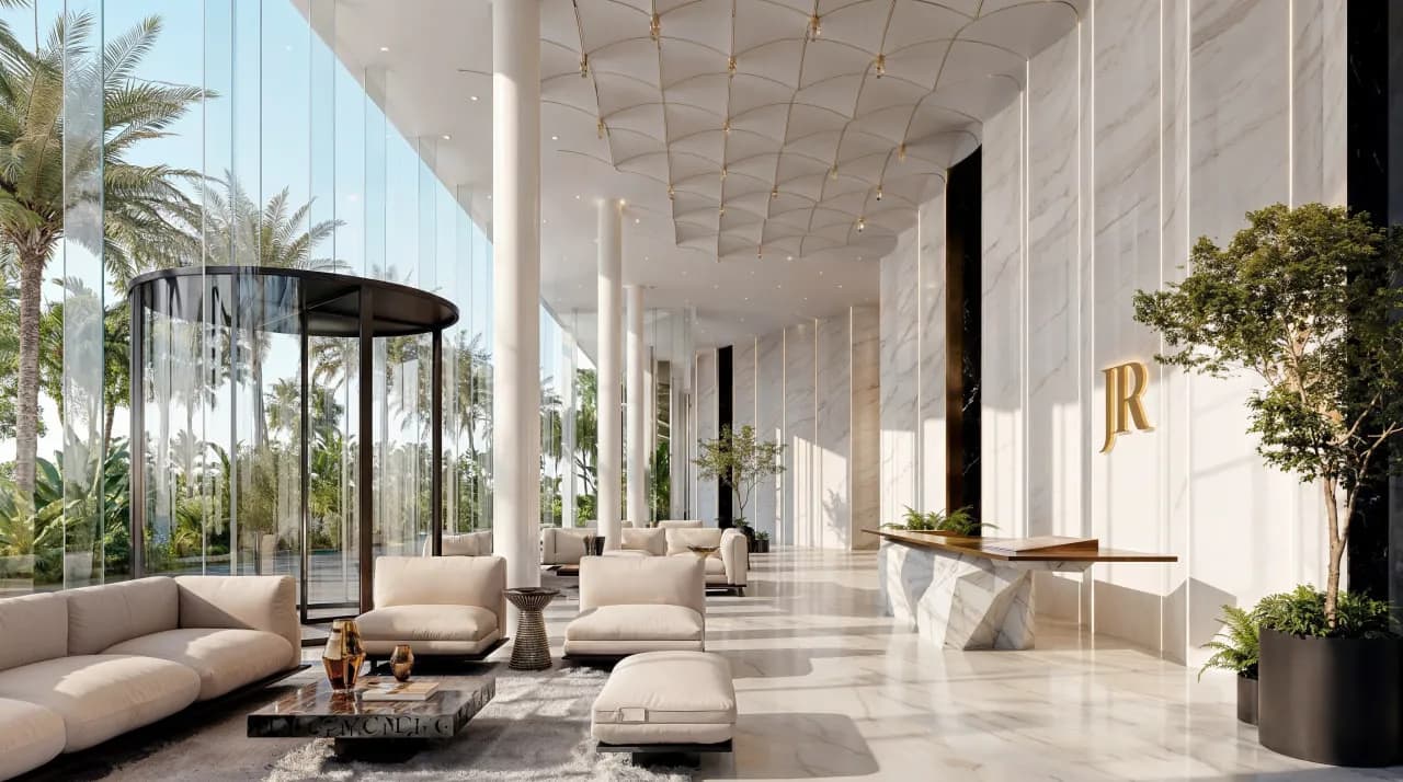 John Richmond Residences at Mira Coral Bay lobby