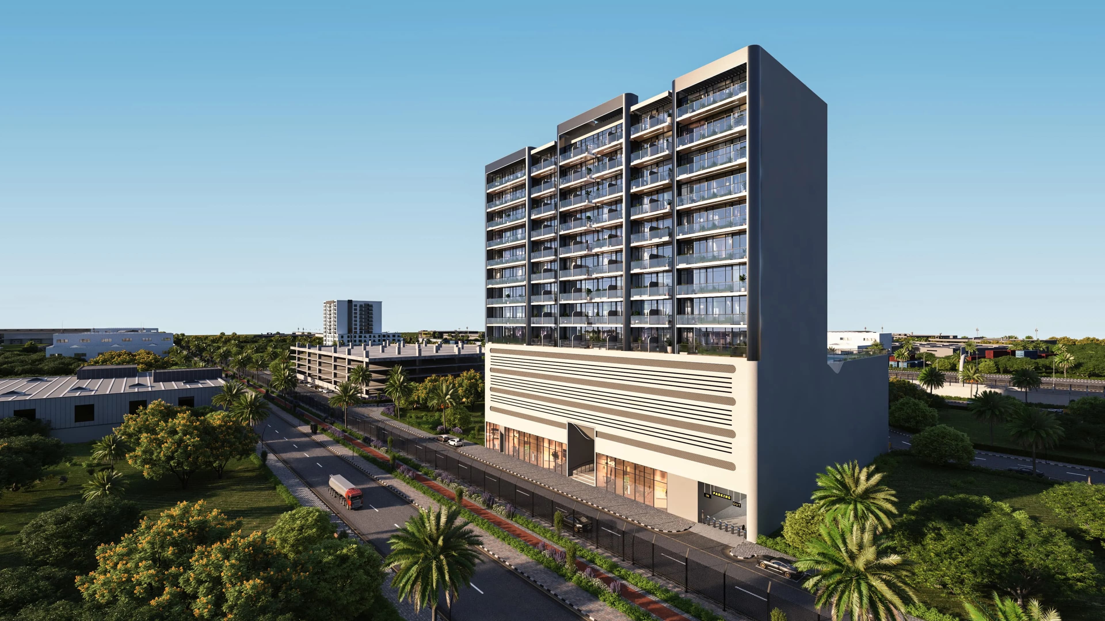 Empire Jebel Ali architecture