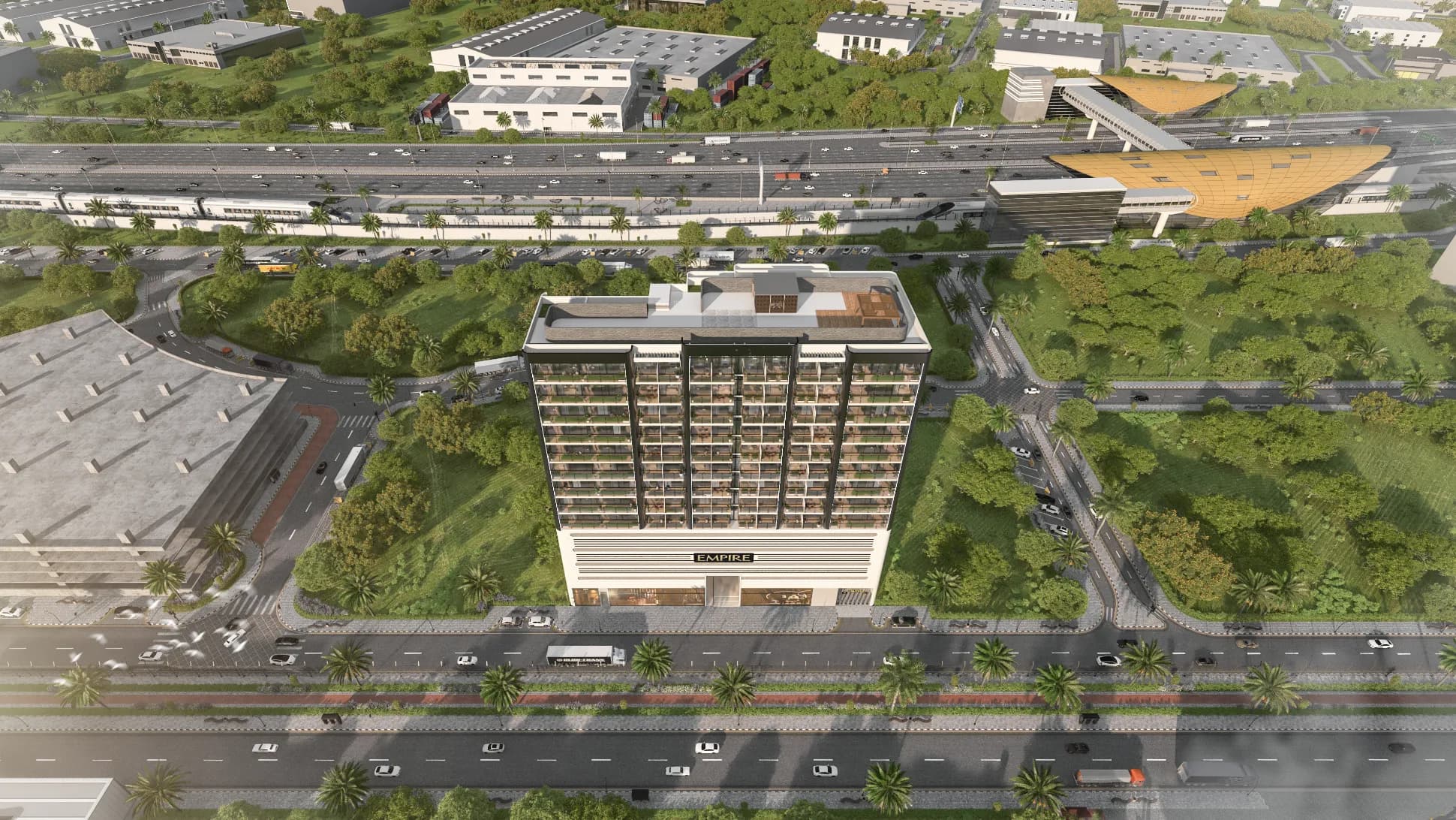Empire Jebel Ali architecture
