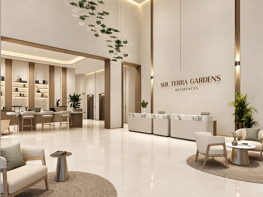 SOL Terra Gardens lobby
