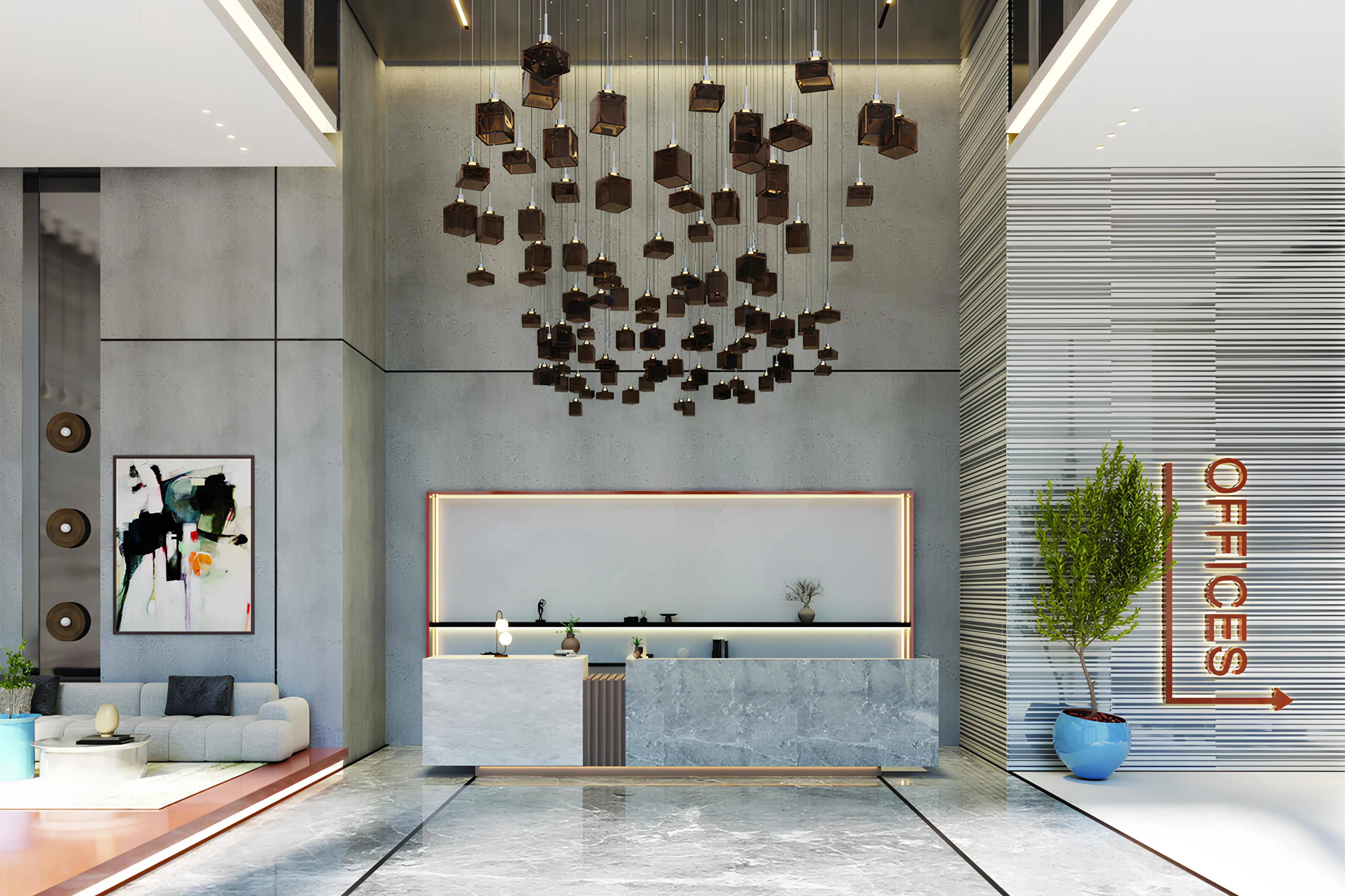 Samana Business Park lobby