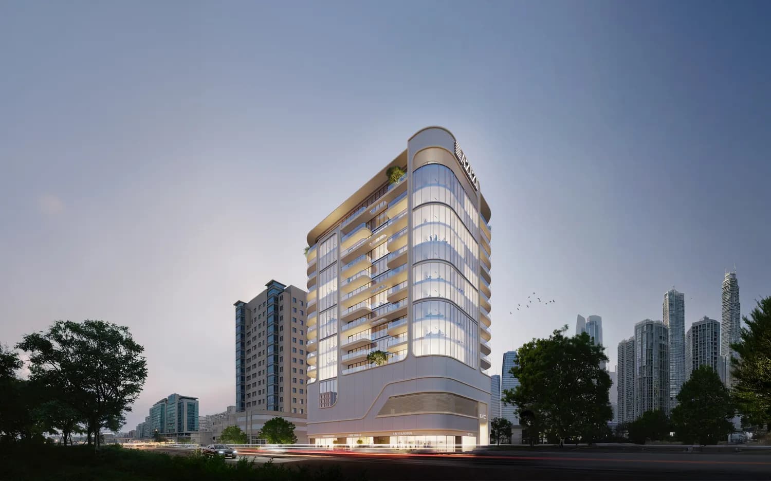 Azizi Emerald architecture