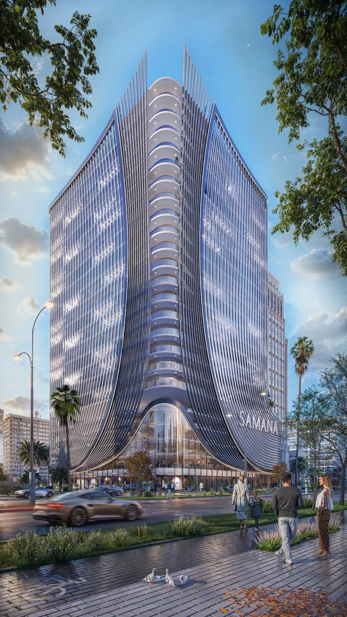 Samana Business Hub architecture