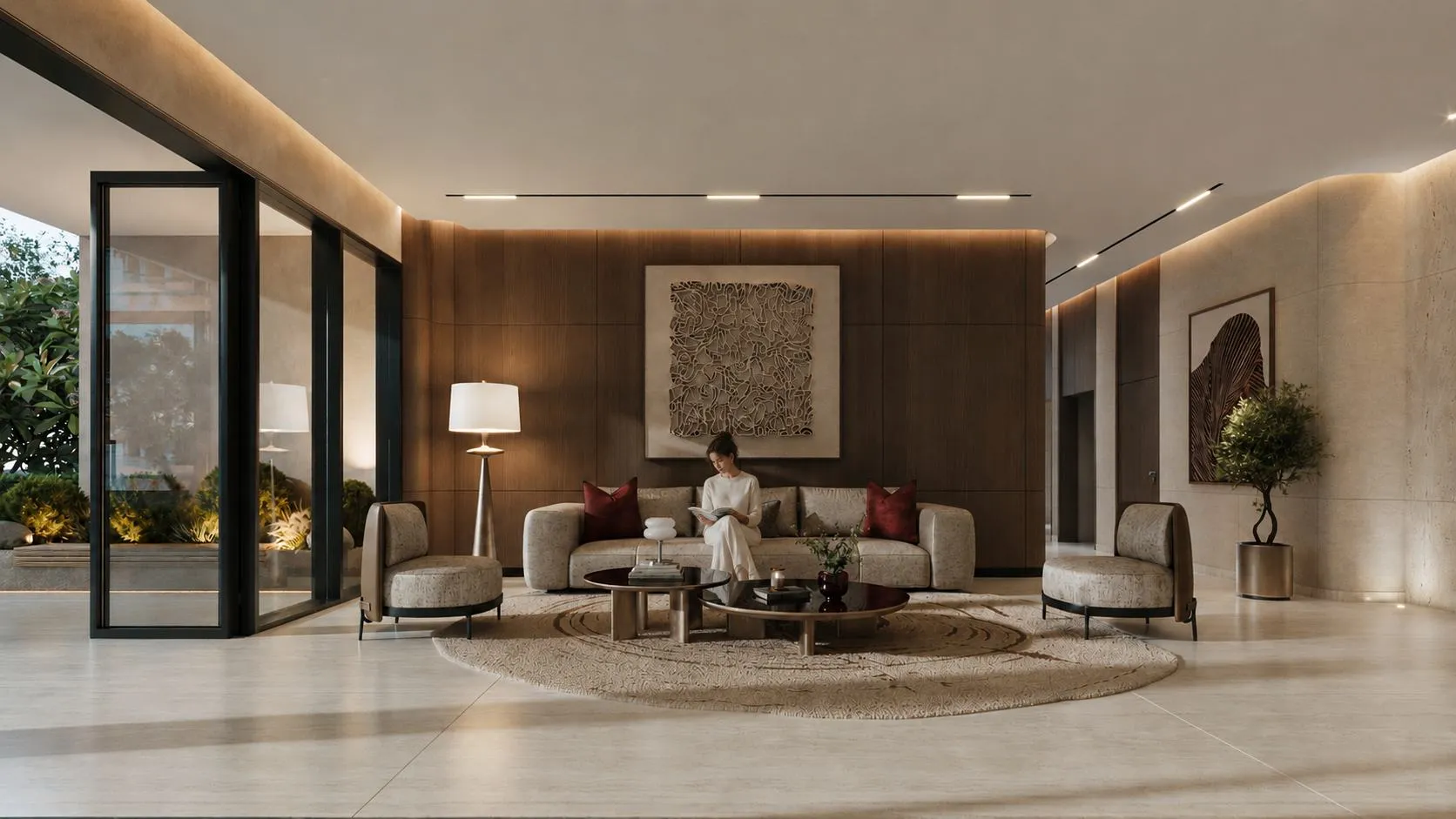 Cavara Circle lobby