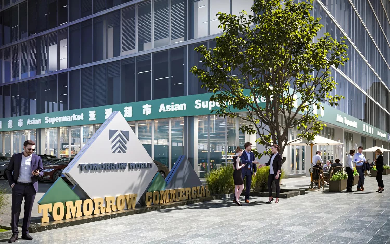 Tomorrow Commercial Tower architecture