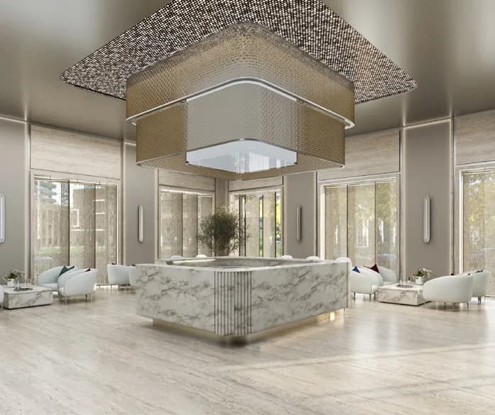 AHS Tower lobby