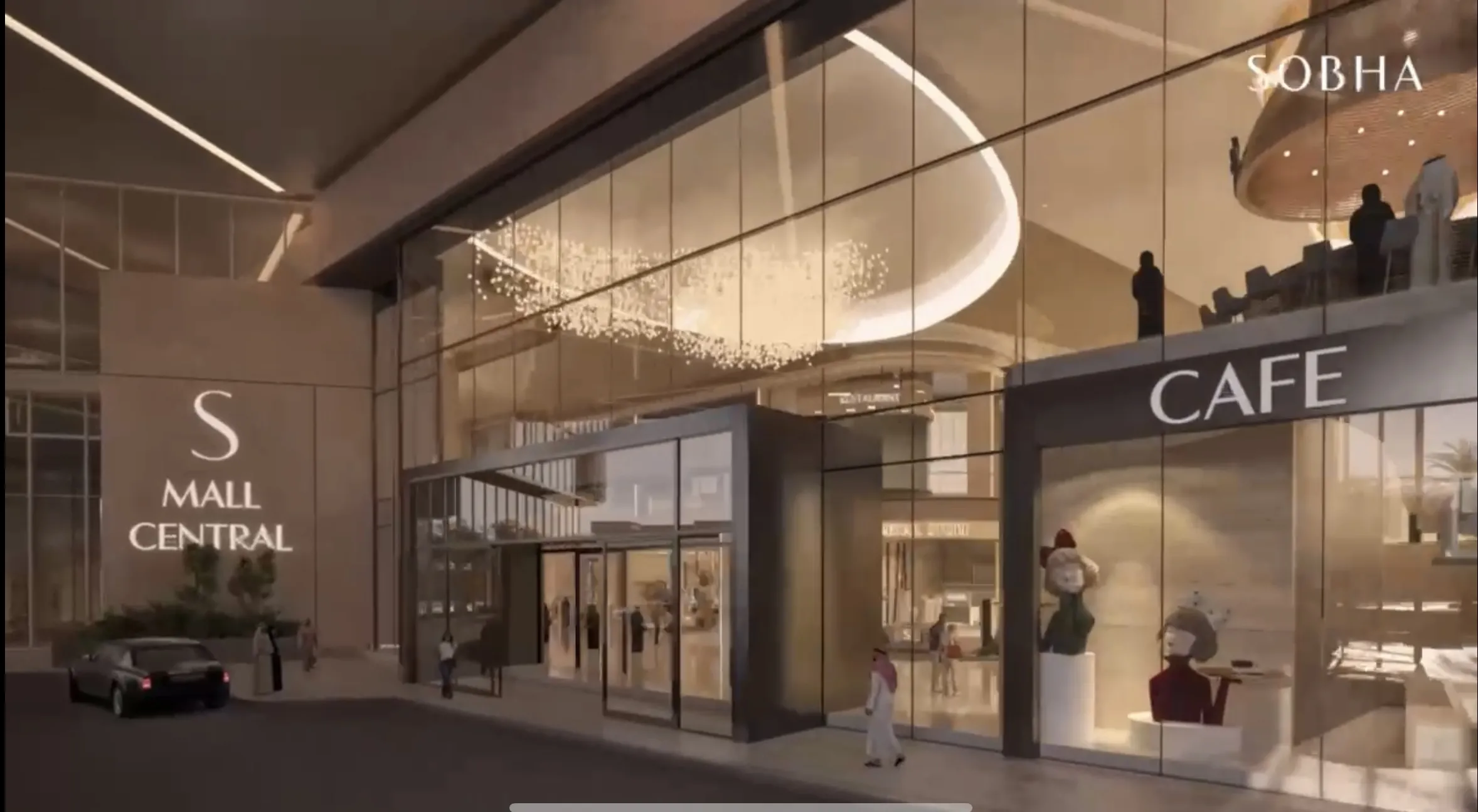 Sobha Central Mall interior