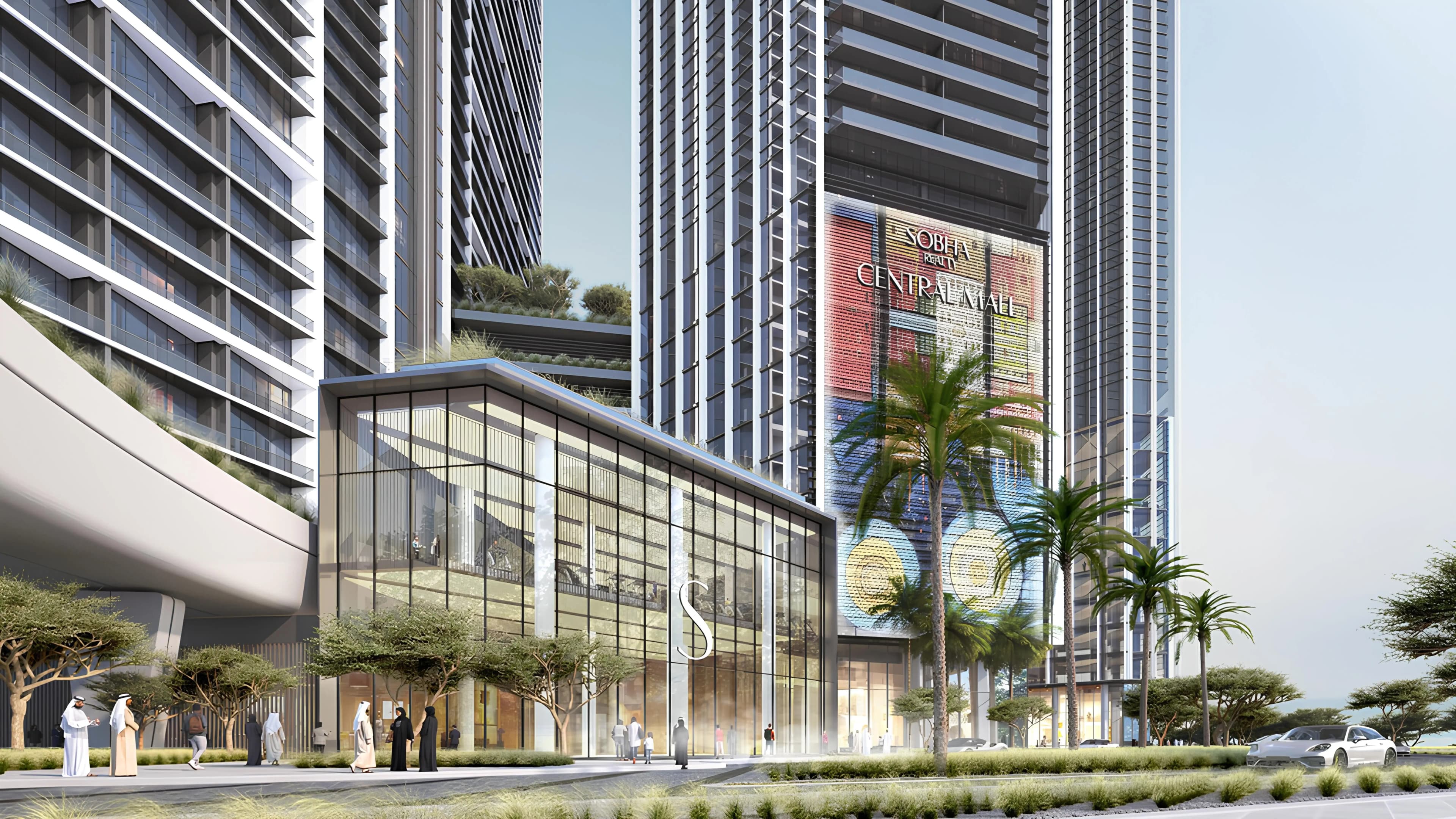 Sobha Central Mall architecture