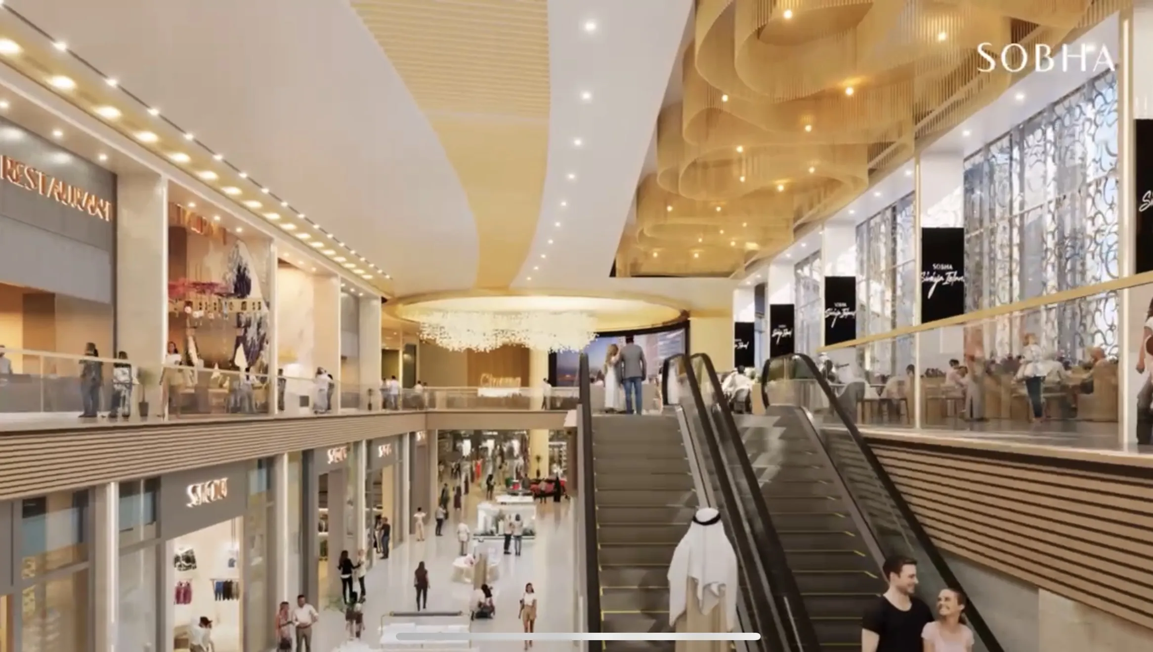 Sobha Central Mall interior